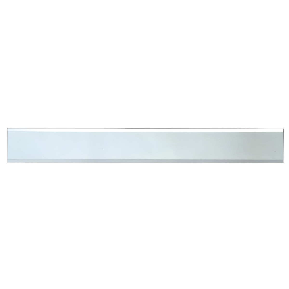 CRL Clear Mirror Glass 4" x 52" Strips Beveled Only on 2 Long Sides