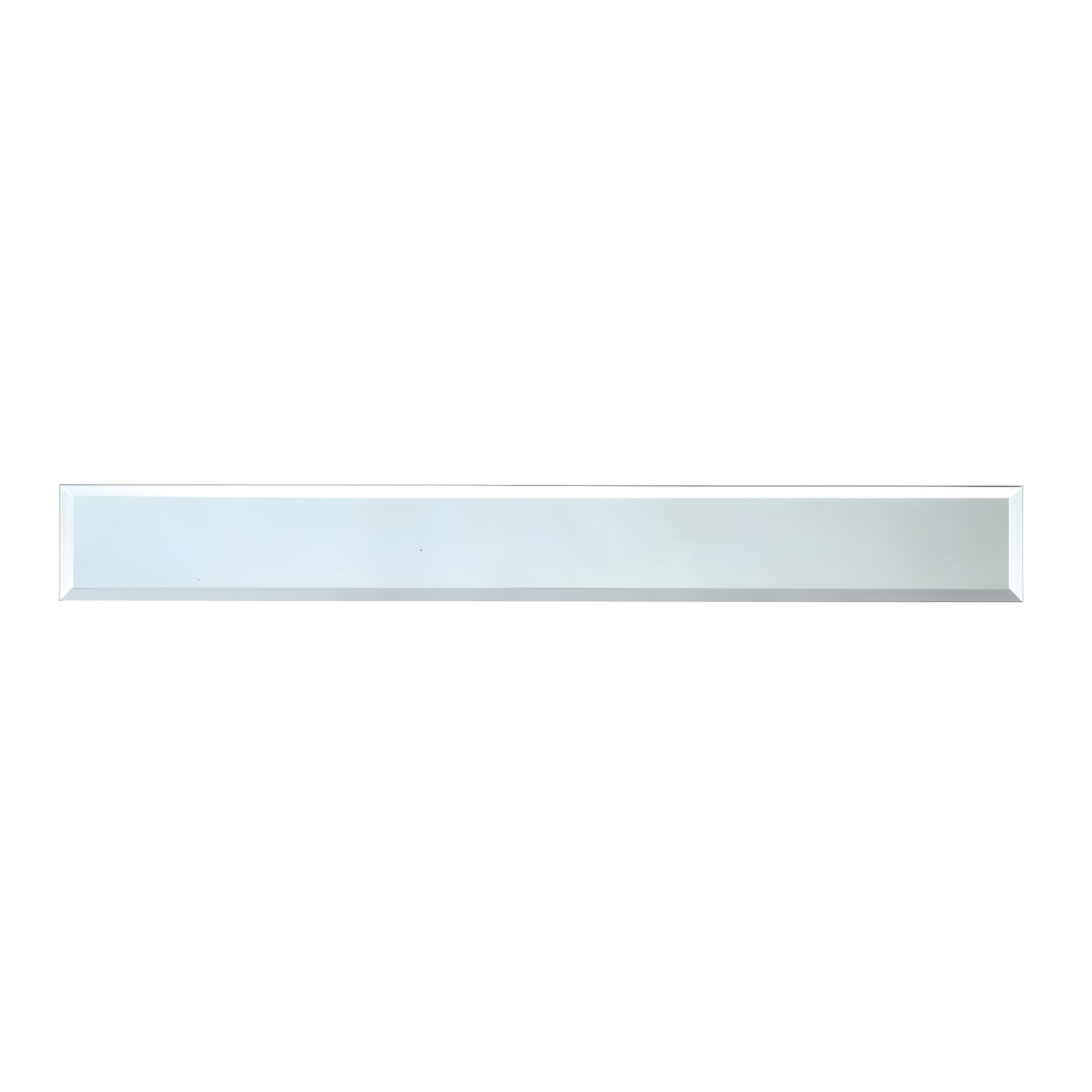 CRL Clear Mirror Glass 3" x 42" Strips Beveled on All 4 Sides