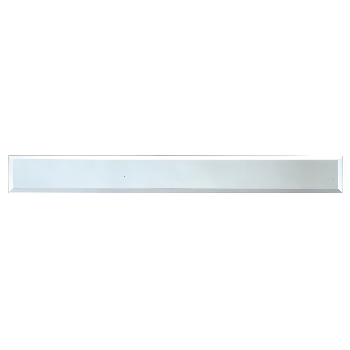 CRL Clear Mirror Glass 3" x 54" Strips Beveled on All 4 Sides