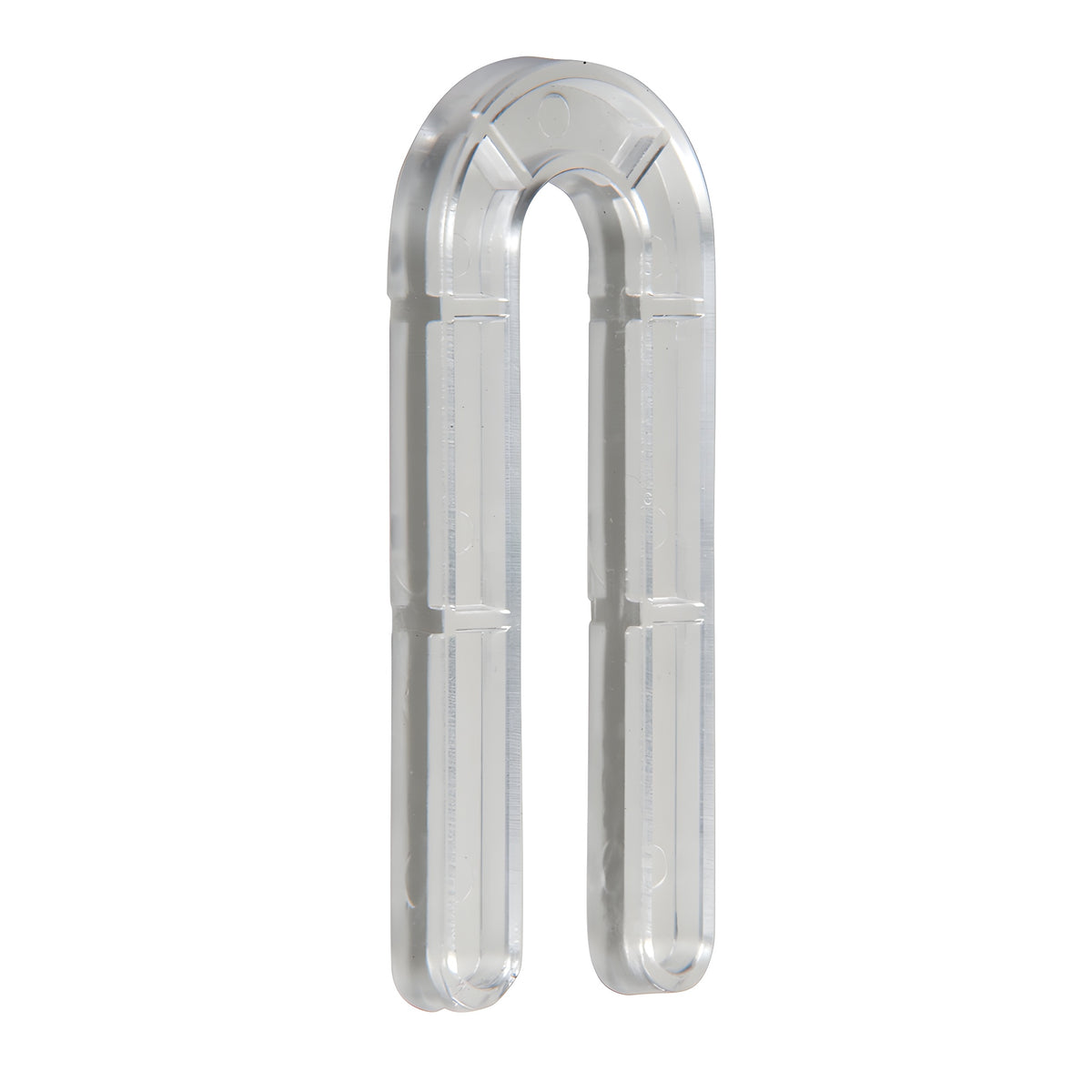 CRL Clear 1/4" x 3-1/2" Plastic Horseshoe Shims
