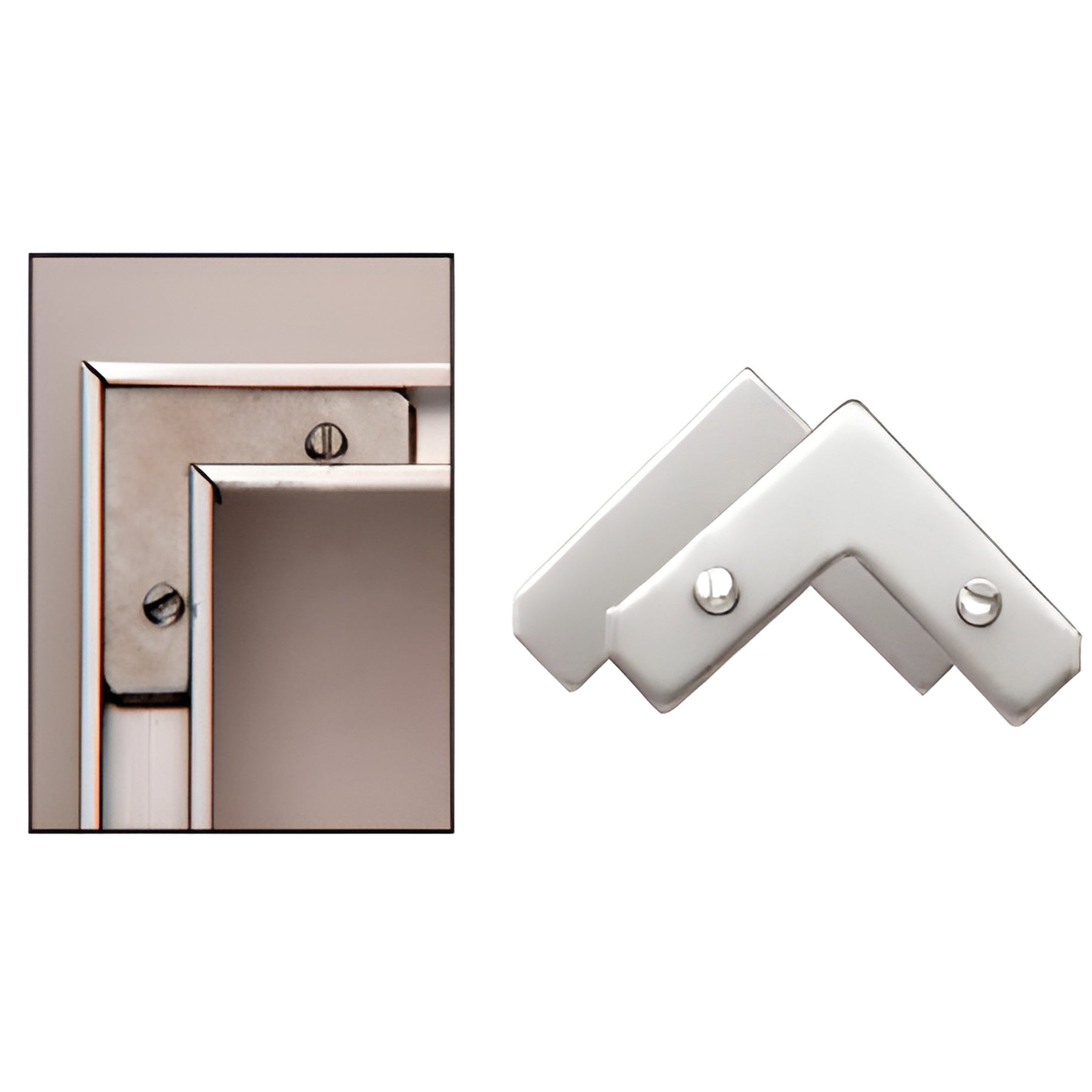 CRL Corner Set with Screws for Aluminum Frame Molding
