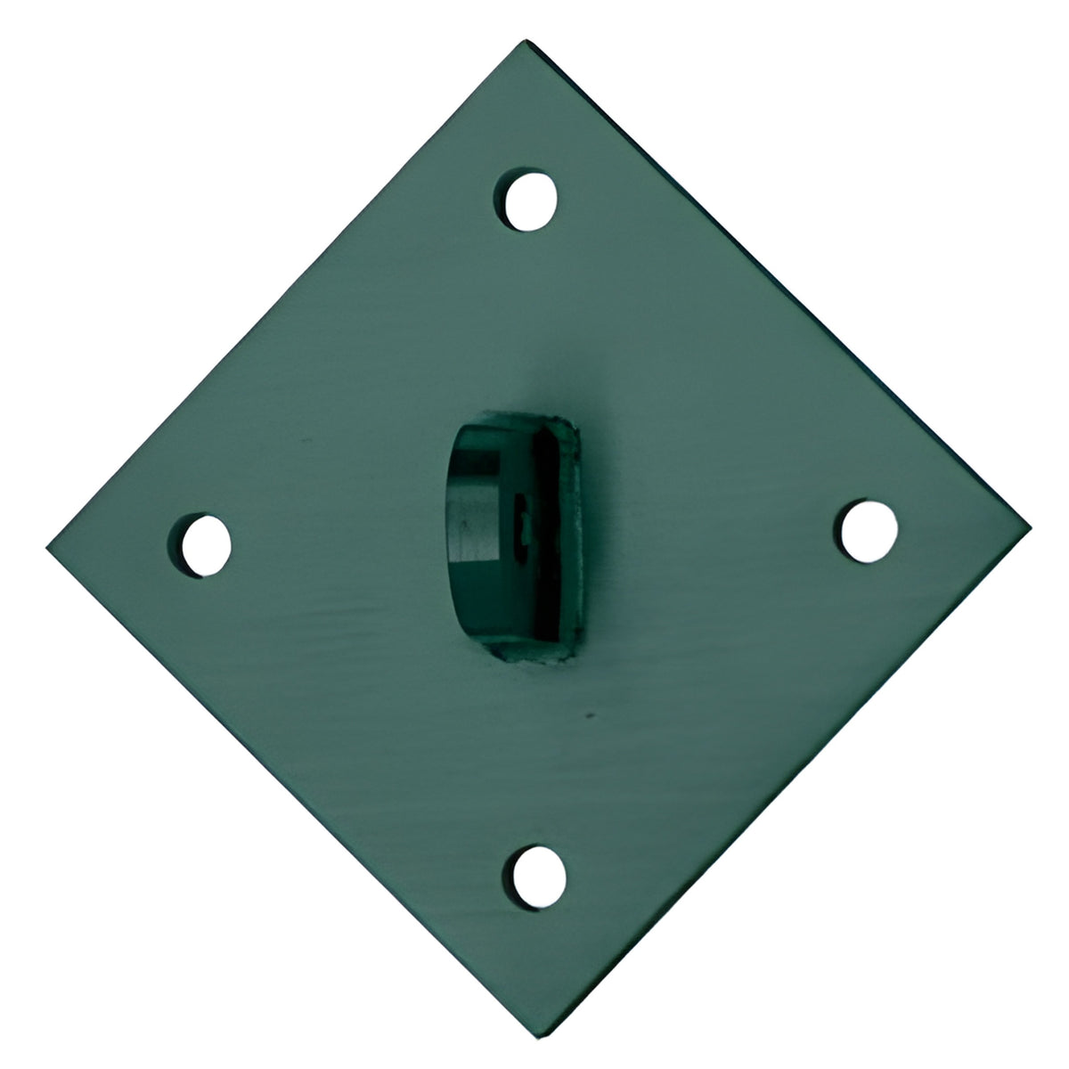 CRL Custom KYNAR® Paint Diamond Shaped Mounting Plate for 12 mm Rods