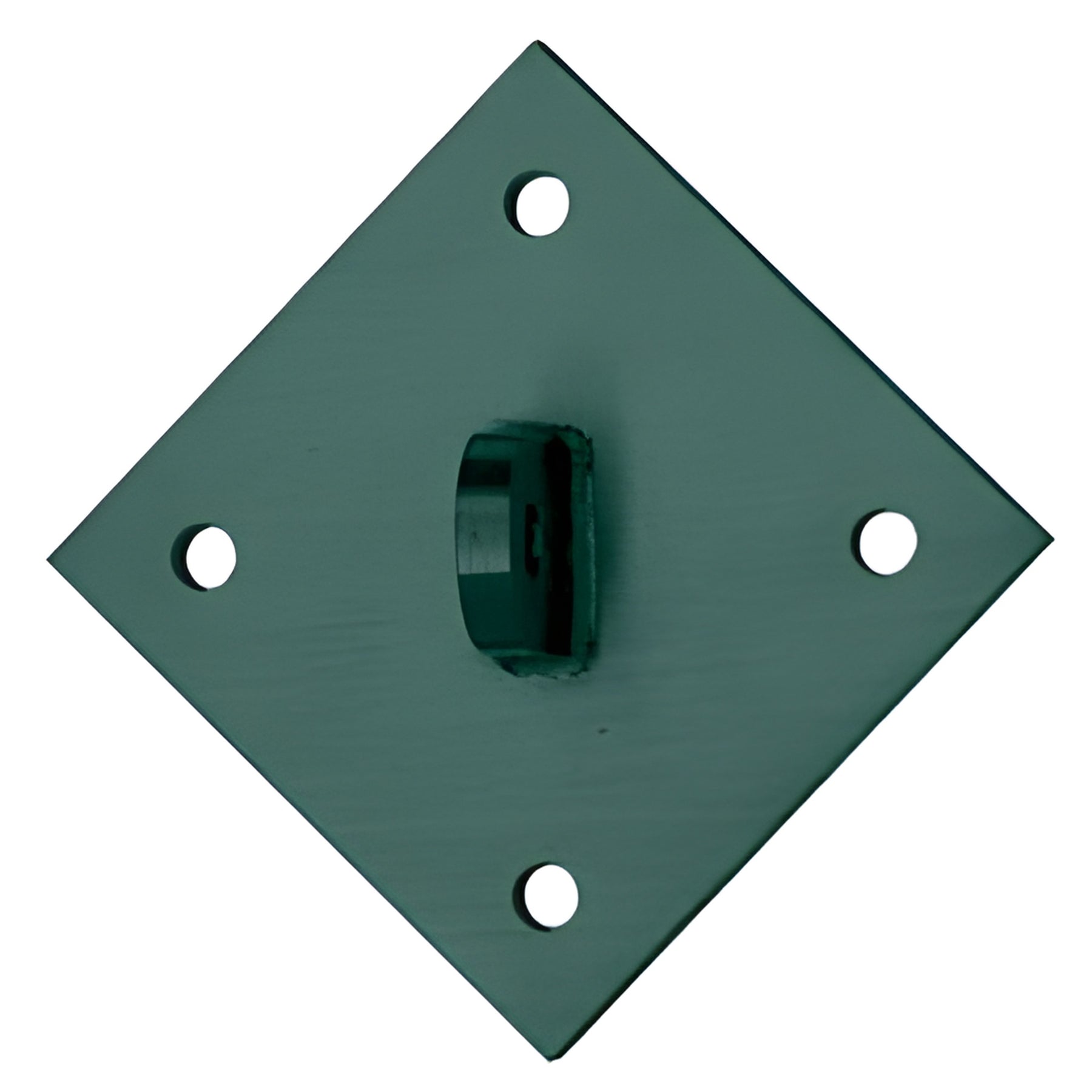 CRL Custom KYNAR® Paint Diamond Shaped Mounting Plate for 12 mm Rods