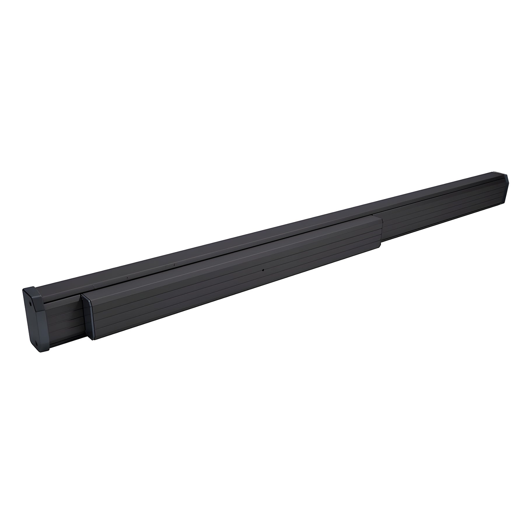 CRL Dark Bronze 48" Jackson® 1285 Push Pad Concealed Vertical Rod Left Hand Reverse Bevel Panic Exit Device