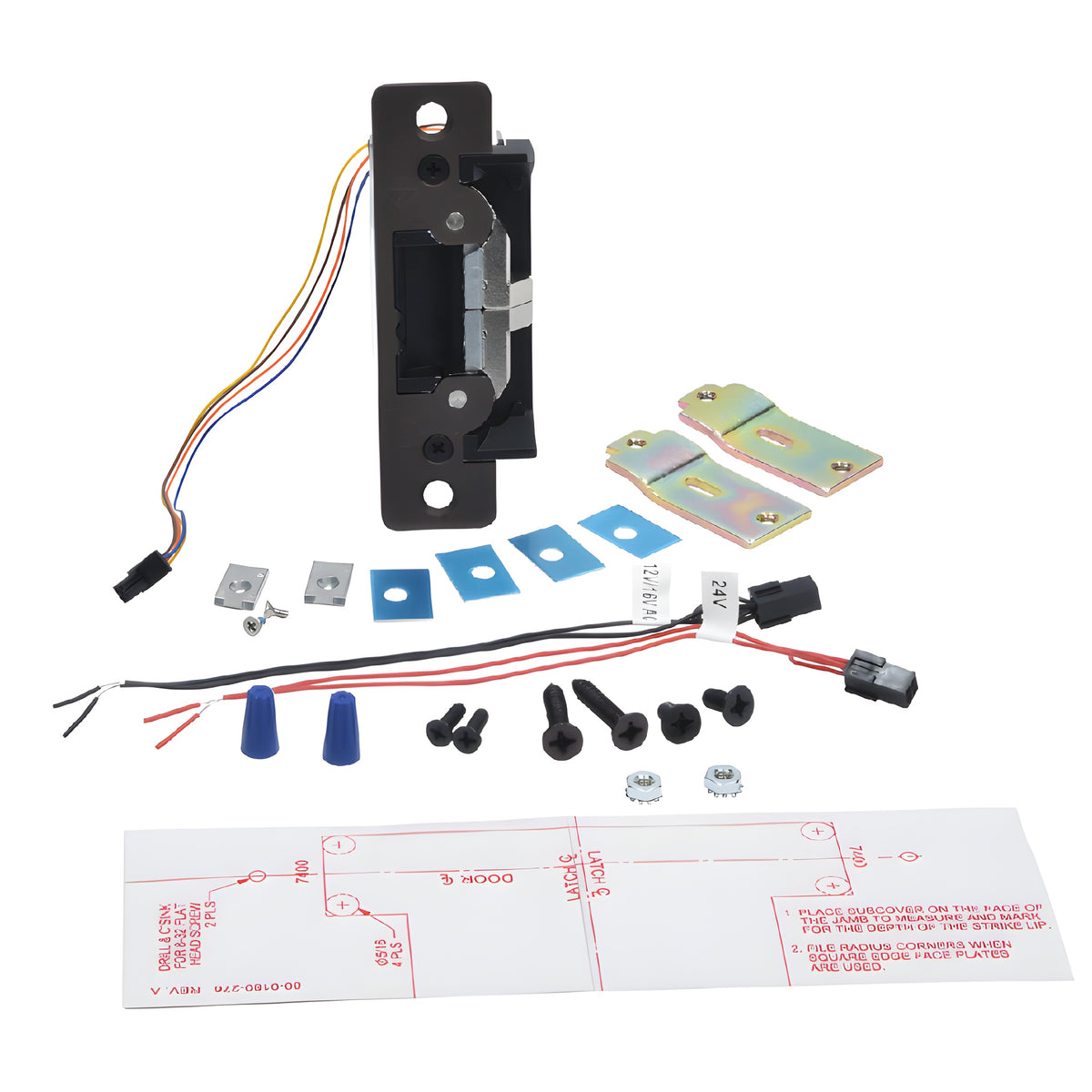 CRL Dark Bronze Adams Rite® UltraLine® 7400 Series Electric Strike