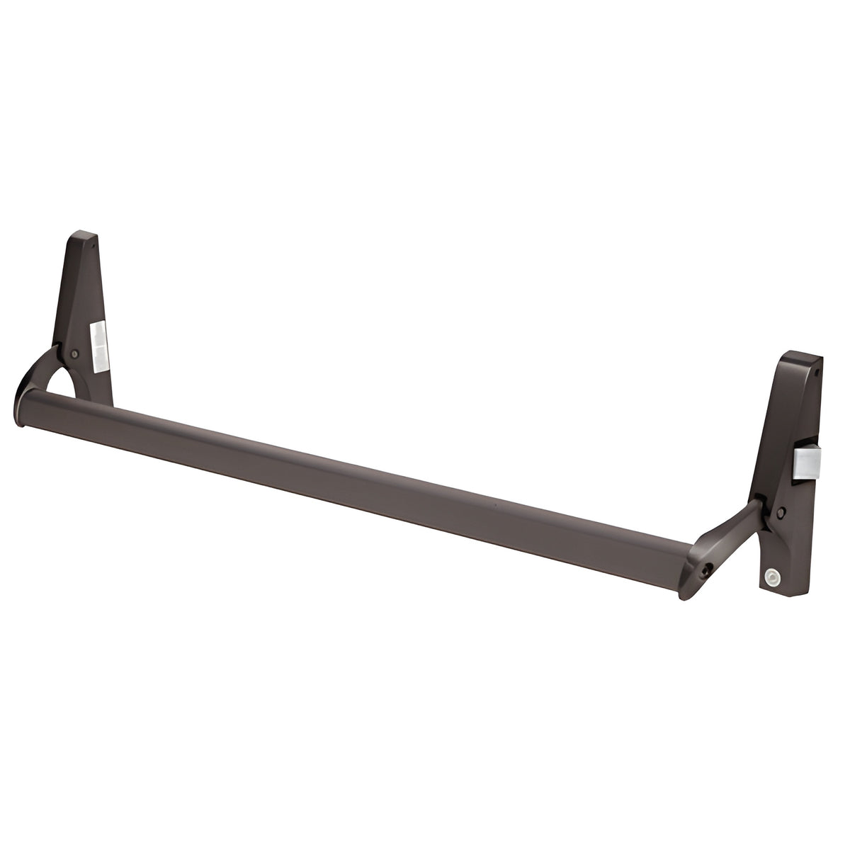 CRL Dark Bronze Cross Bar Panic Exit Device - Right Hand Reverse Bevel Rim