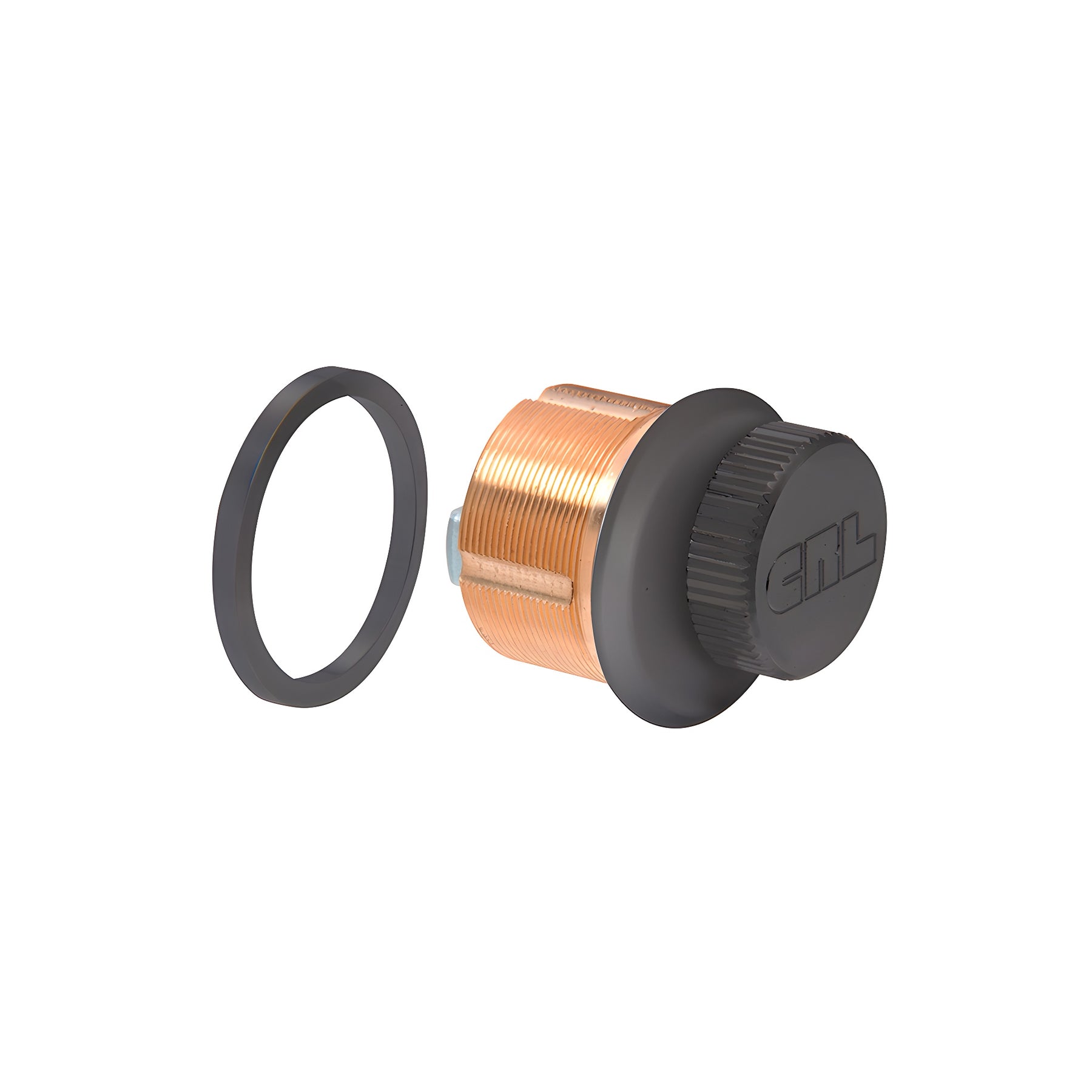 CRL Dark Bronze Mortised Low Profile Thumbturn