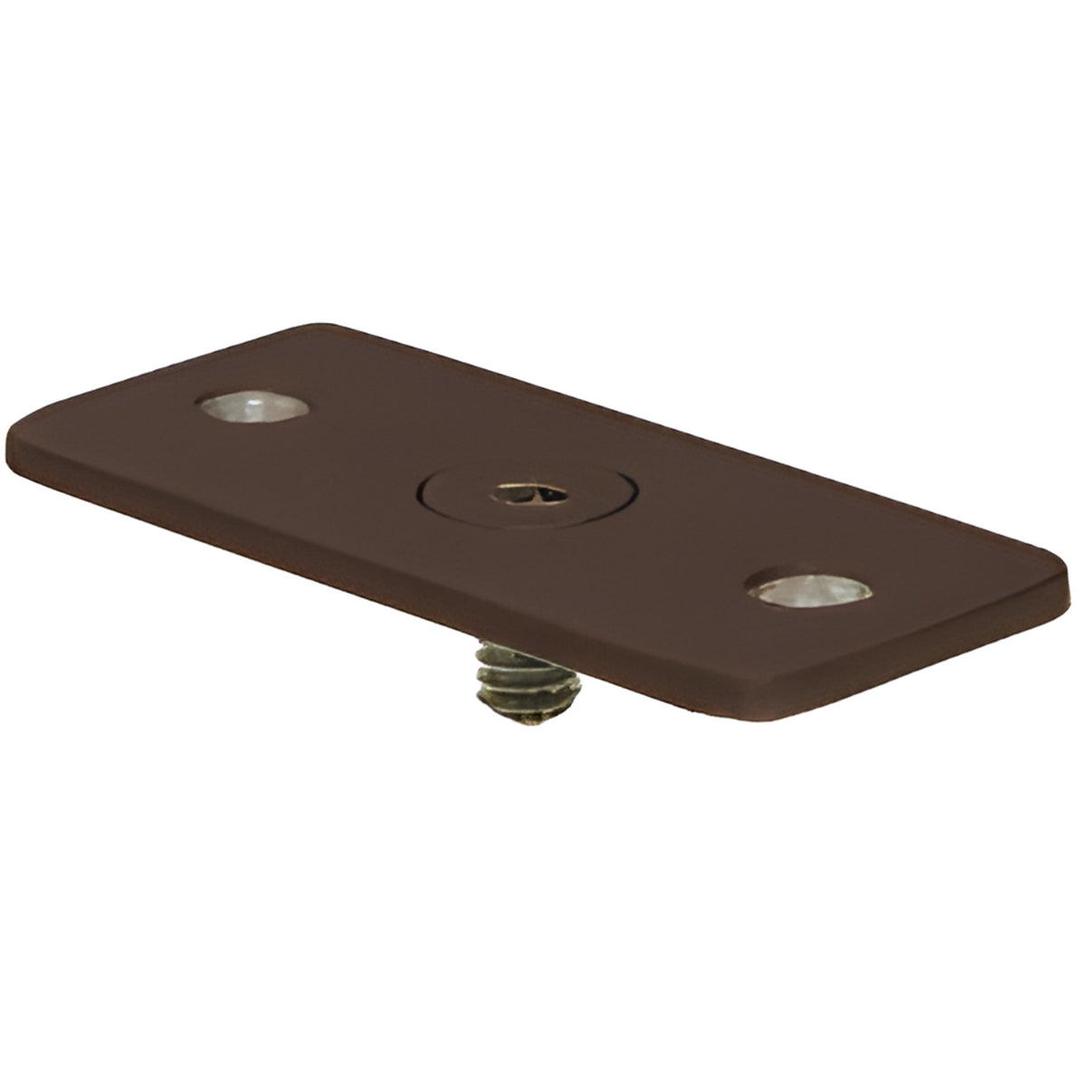 CRL Dark Bronze Optional Flat Hand Rail adaptor Plate for Hand Railing Bracket