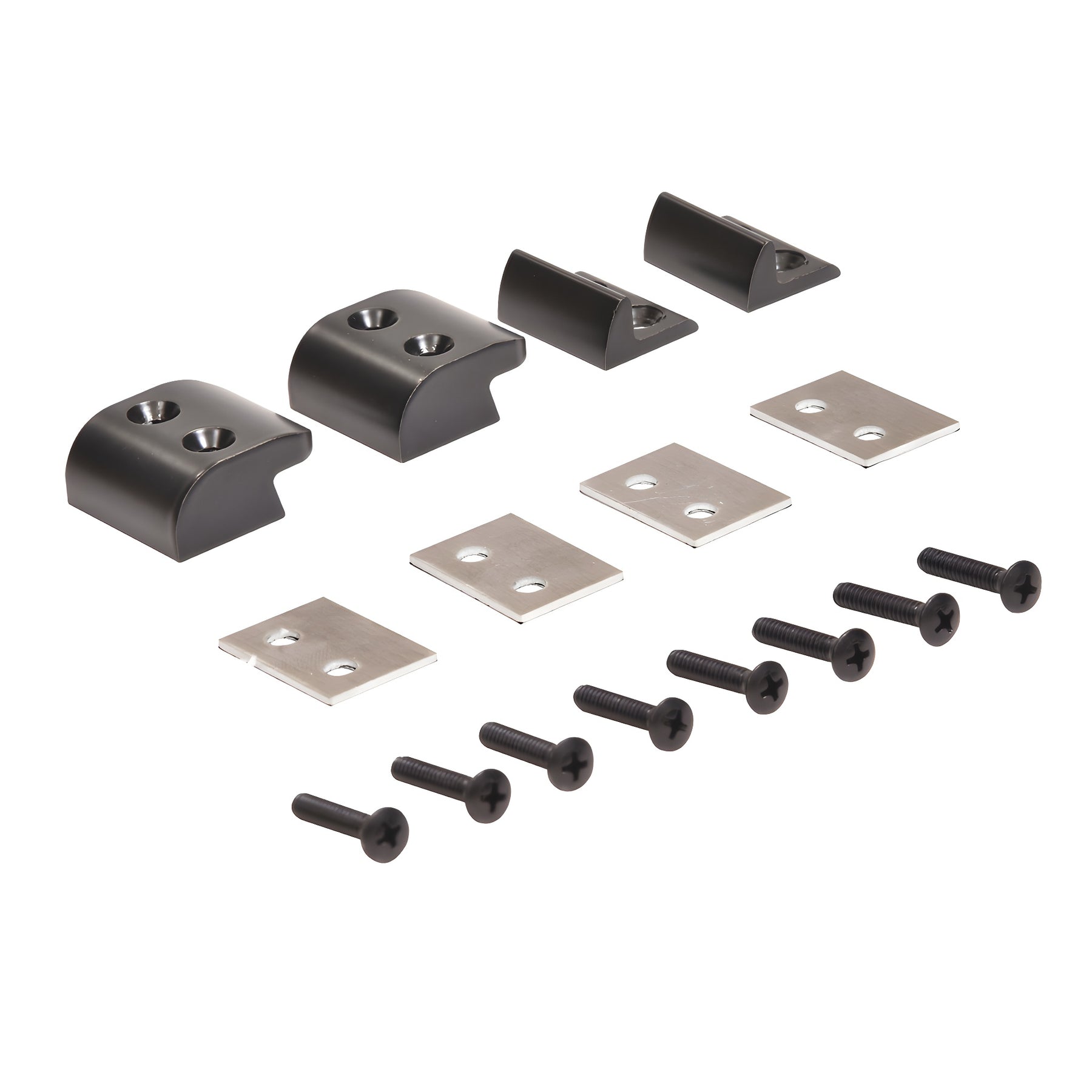 CRL Dark Bronze Stabilizer Package for Jackson® 896 Removable Mullion - Double Door