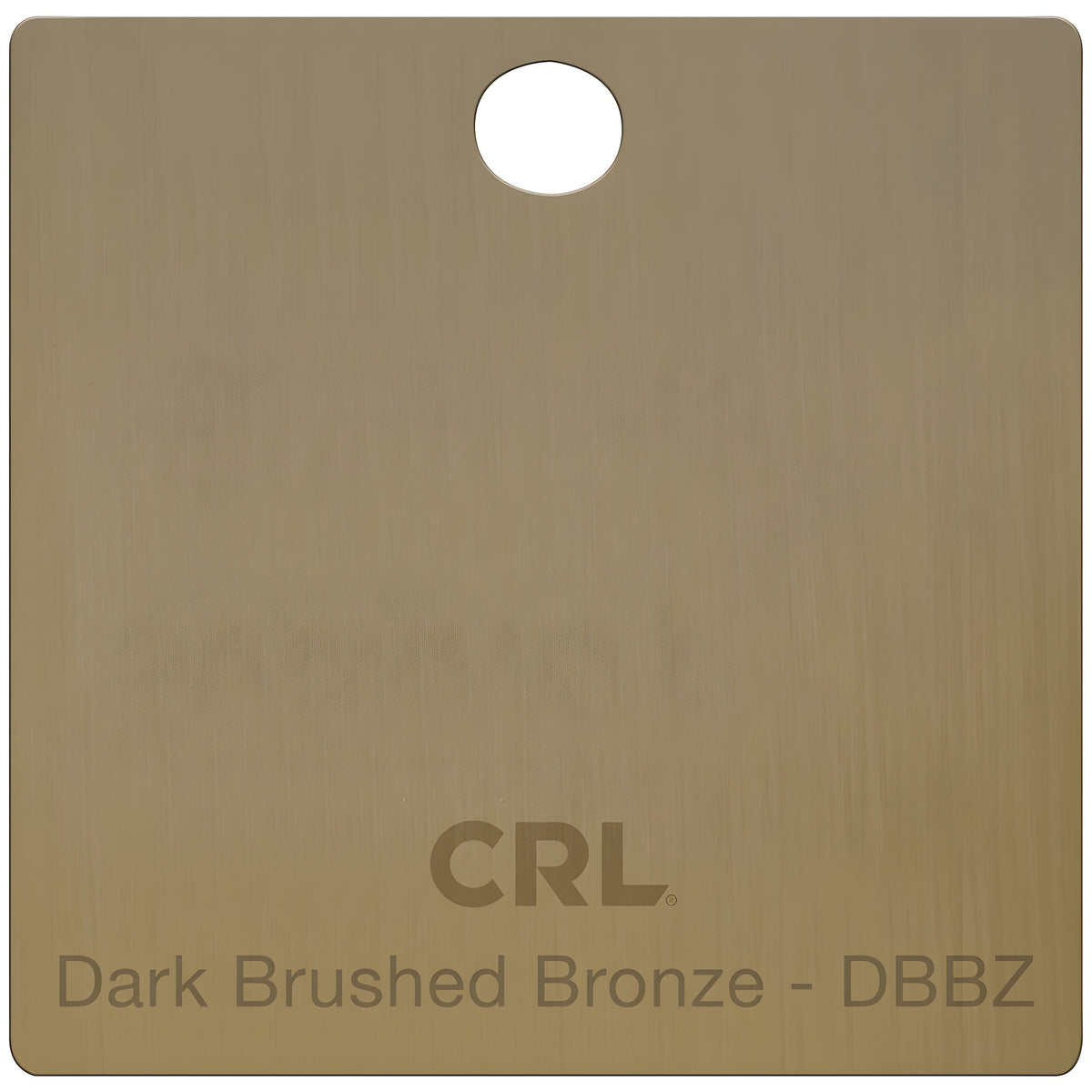 CRL Dark Brushed Bronze Color Chip