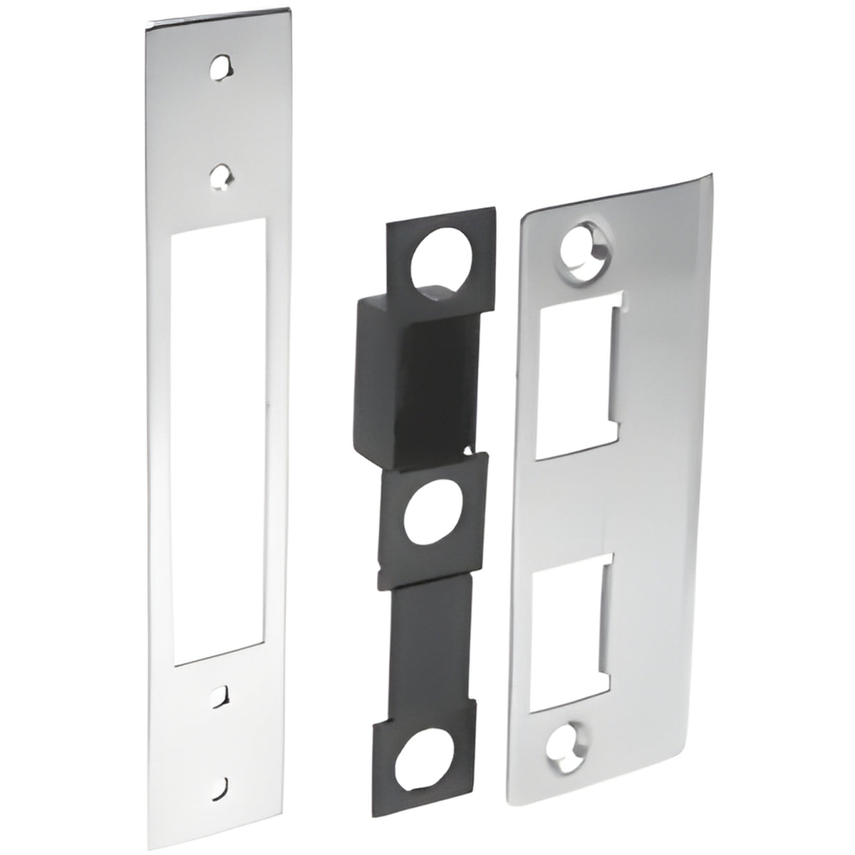 CRL Deadlatch Strike Replacement Set for MS Deadlock With a Deadlatch Lock - Brushed Stainless