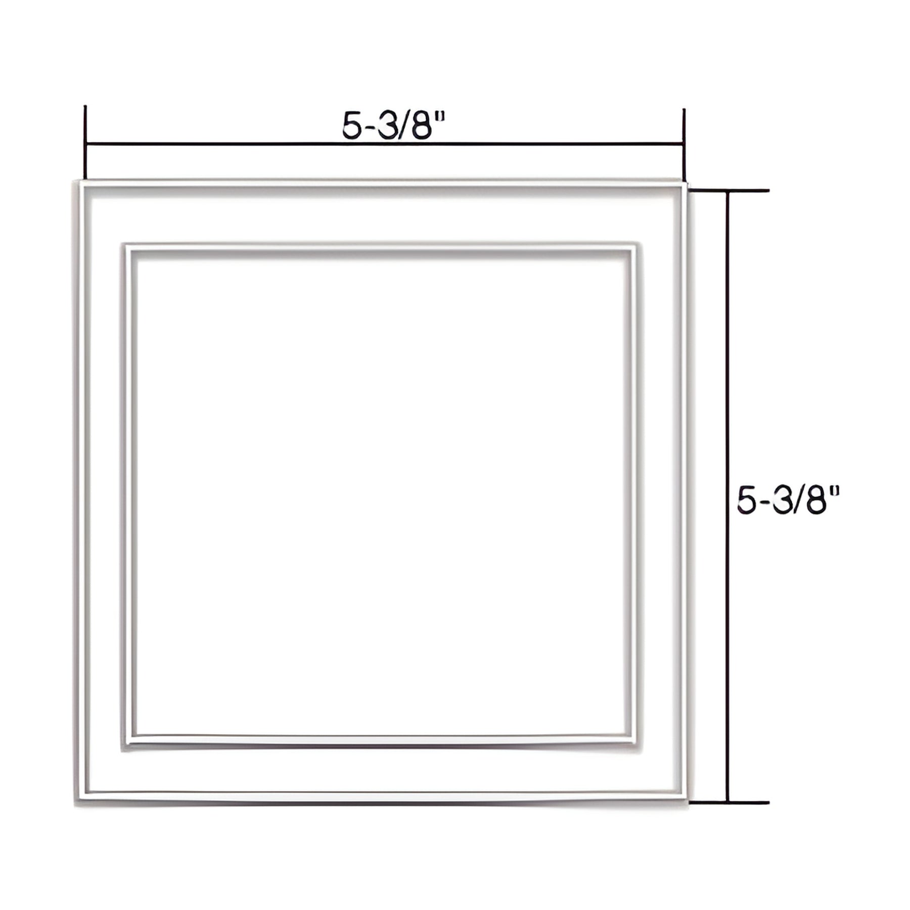 CRL Double Acrylic Plate Perimeter Gasket