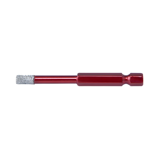 CRL 3/16" Vacuum Brazed Dry Core Drill Bit- Quick Change Shank