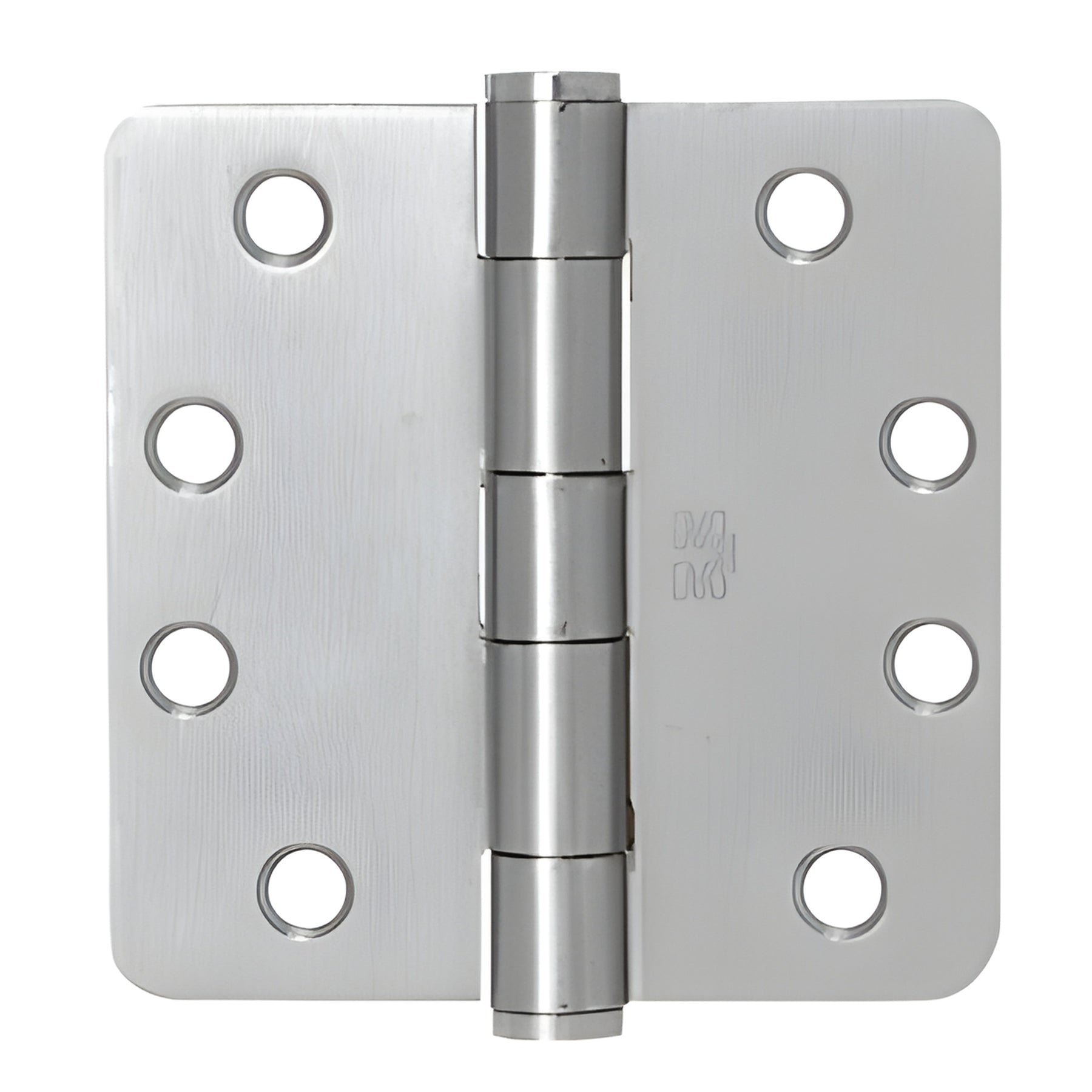 CRL Dull Chrome 4" x 4" Commercial Hinge 1/4" Radius
