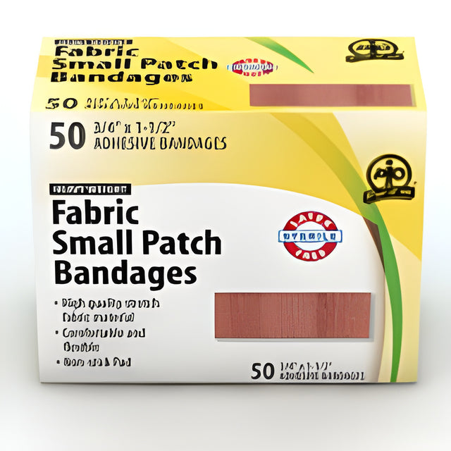 Fabric Patch Bandage, Small, 3.75 cm x 2 cm – 50/Box