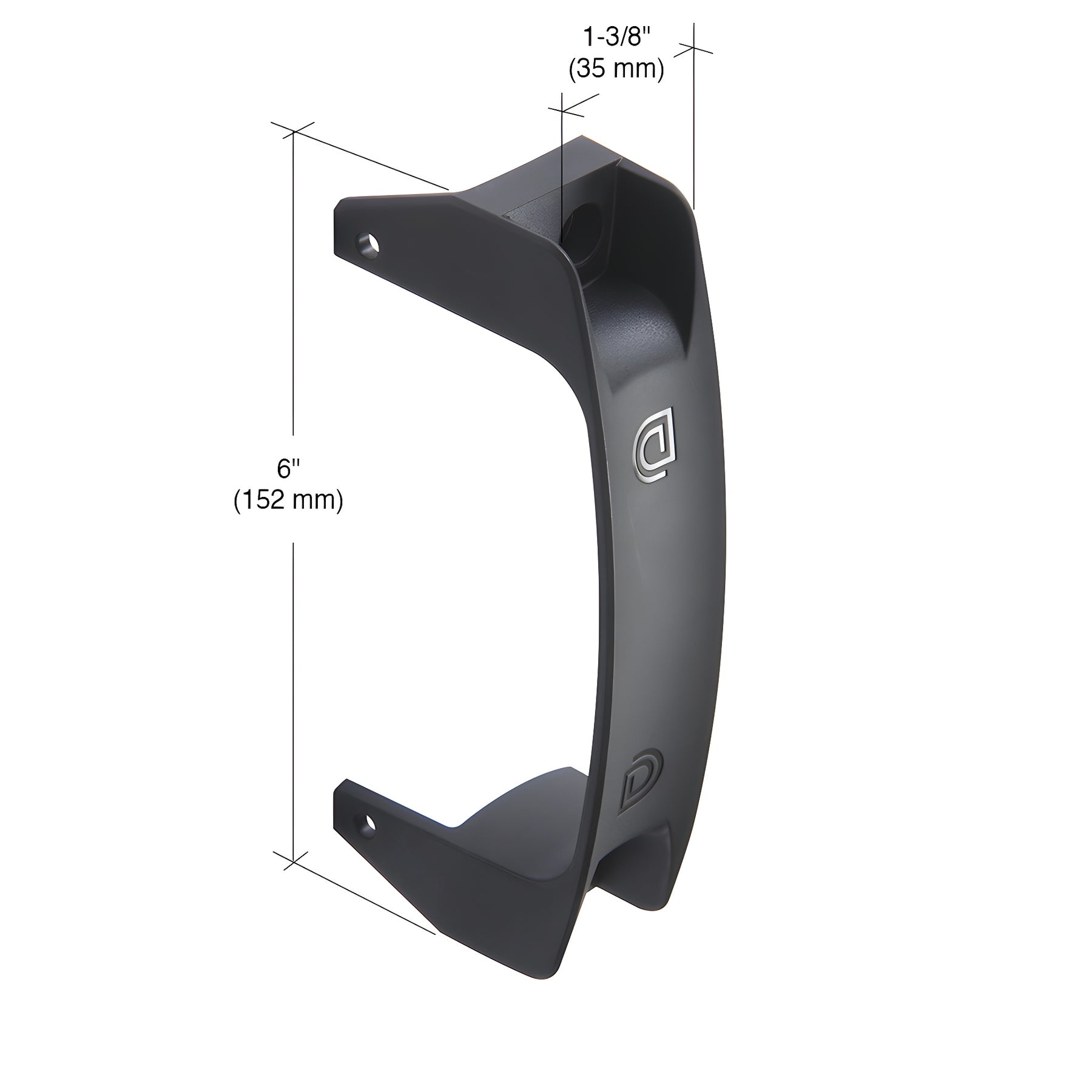 CRL Black Gate Handle