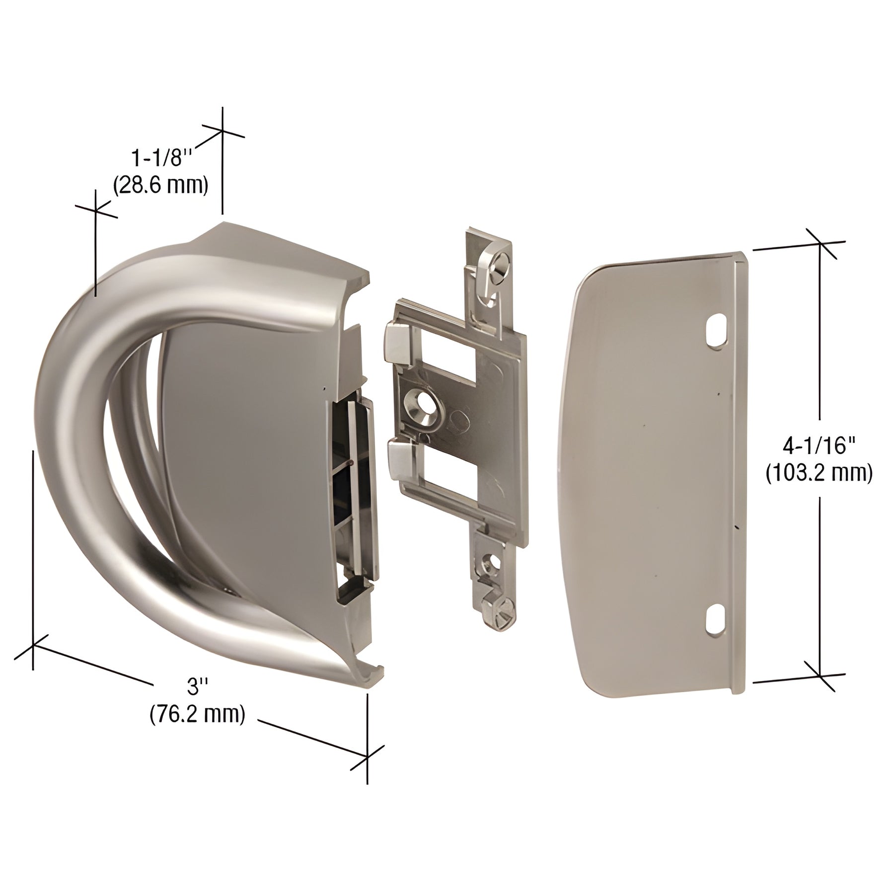 CRL Heavy-Duty Sash Lock and Keeper