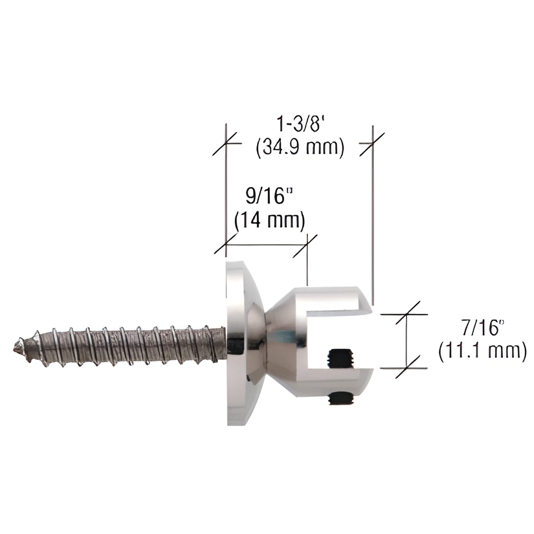 CRL Horizontal Wall Anchor