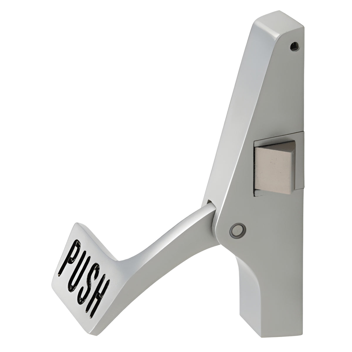 CRL Jackson® Satin Aluminum Active Right Side Body Arm and Paddle Assembly for Jackson® RHRB 1095P Series Crossbar Rim Panic Exit Device