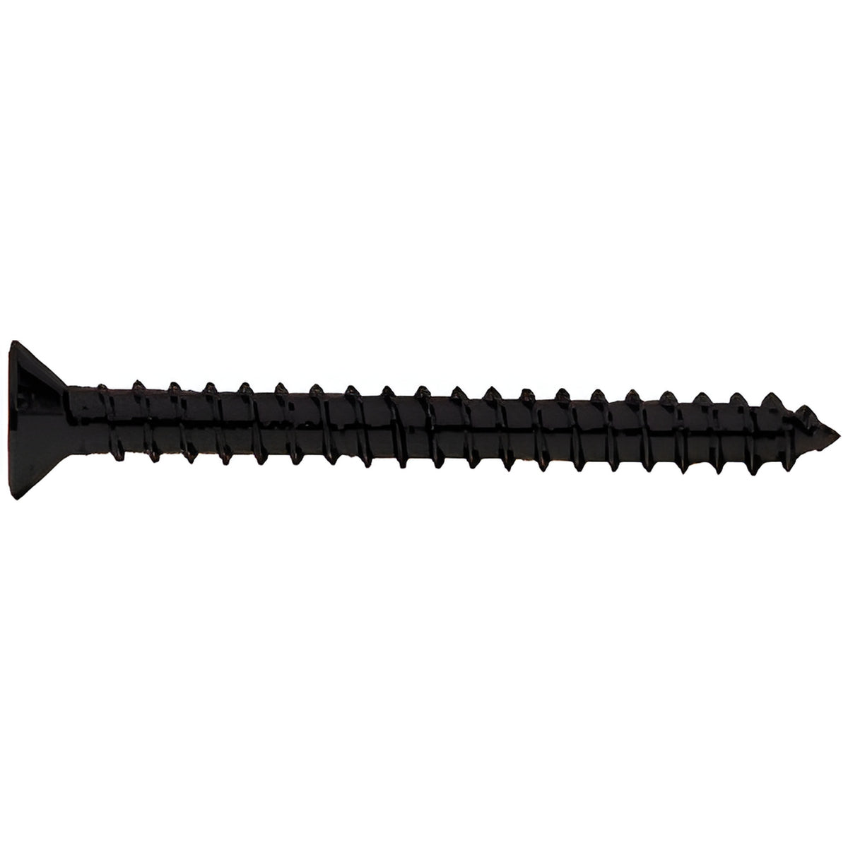 CRL Matte Black 10 x 2" Wall Mounting Flat Head Phillips Sheet Metal Screws