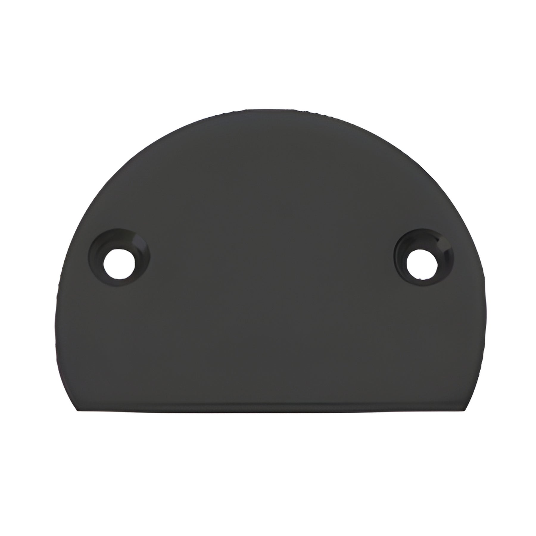 CRL Matte Black 300X Series Decorative End Cap