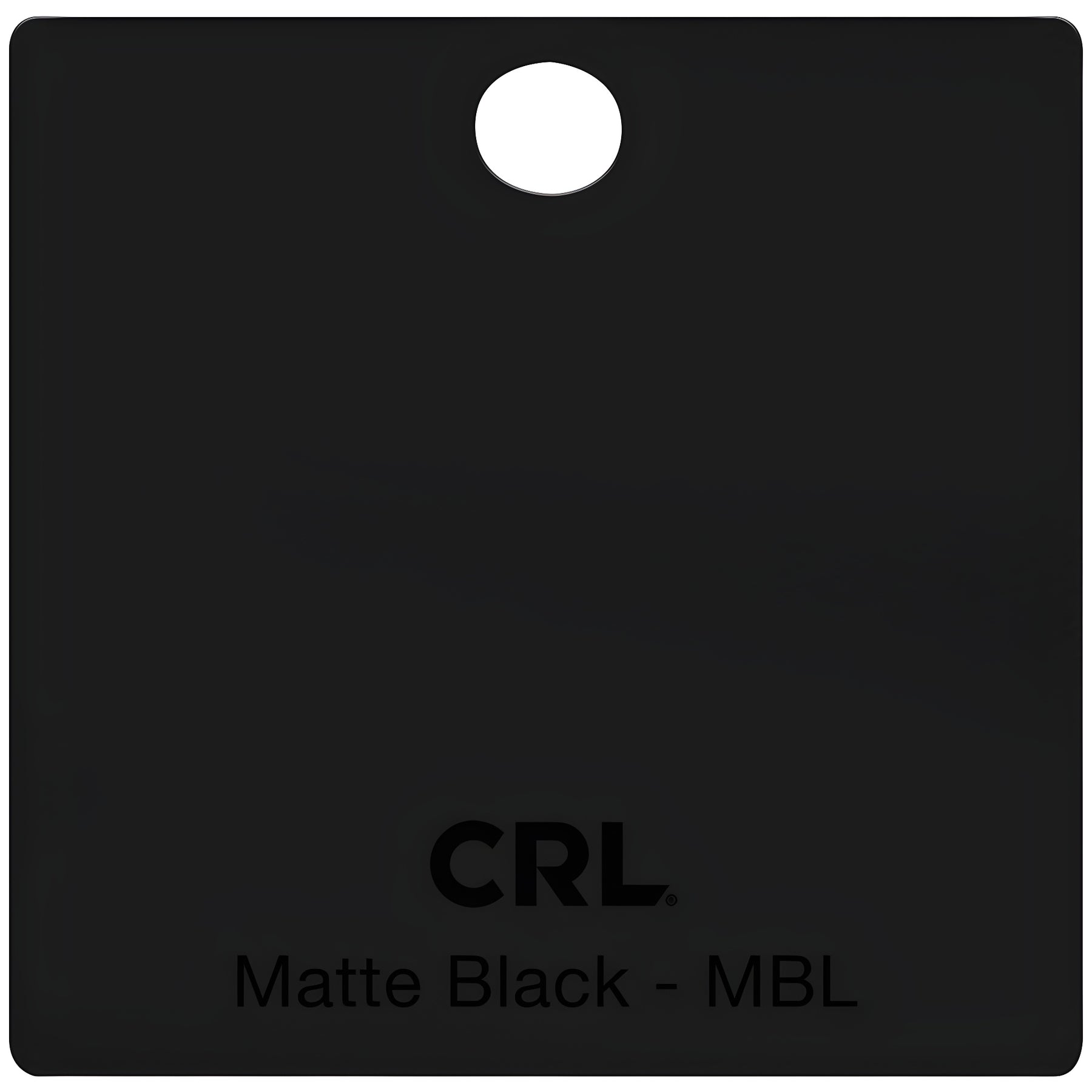 CRL Matte Black Color Chip