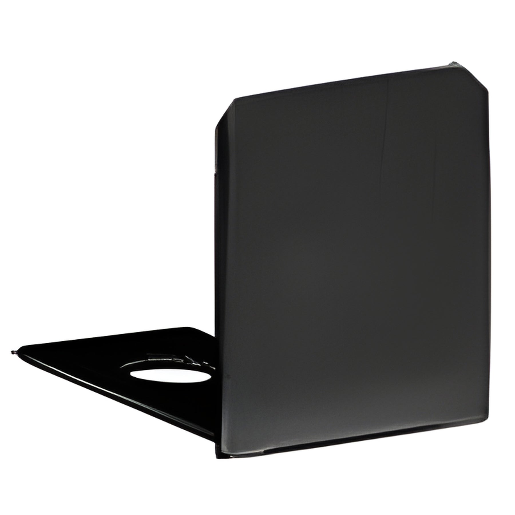 CRL Matte Black End Cap for 3/8" Deep U-Channel