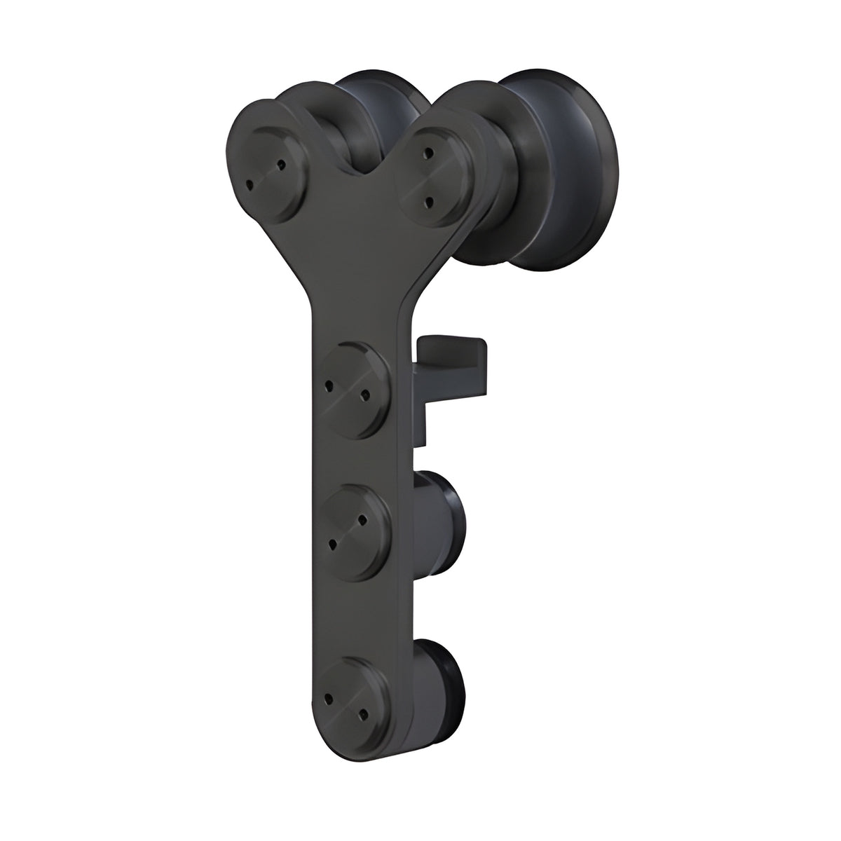 CRL Matte Black Laguna Anti-Lift Double Rollers