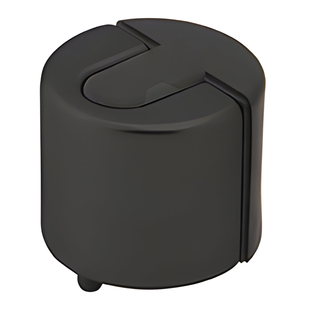 CRL Matte Black Laguna Auxiliary Wall/Floor Mount Door Stop