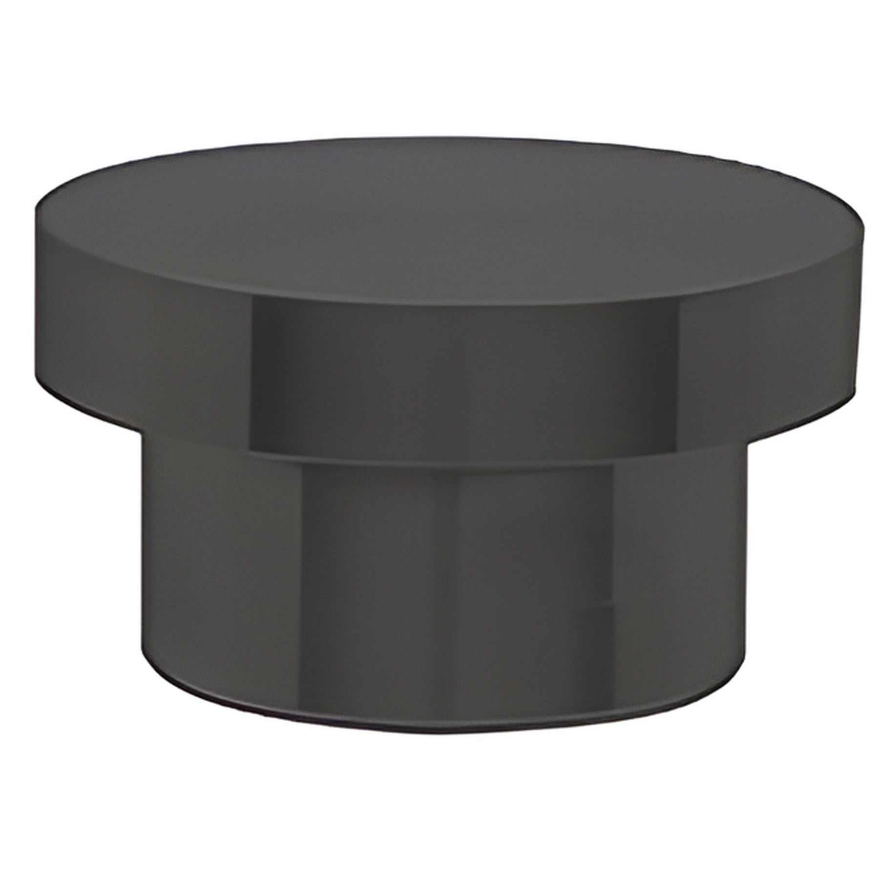 CRL Matte Black Laguna Series Replacement Cap for LS104BS