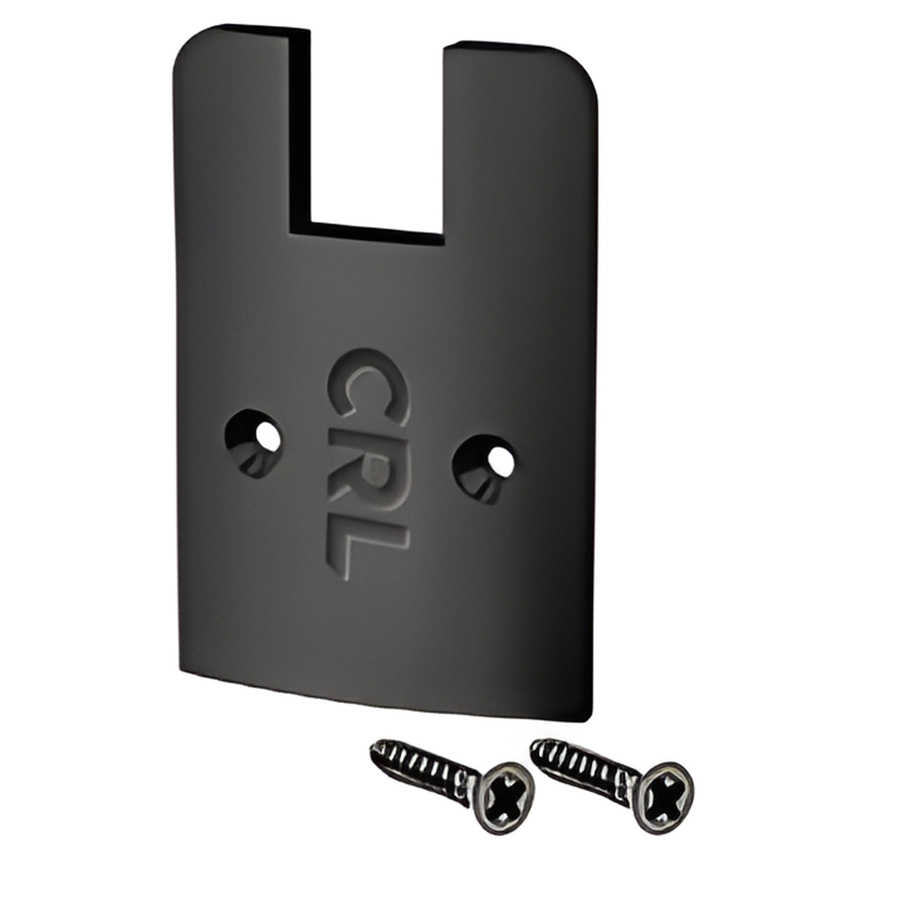 CRL Matte Black Low Profile Sidelite Rail Cap With Screws