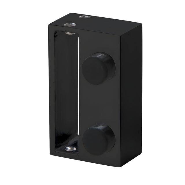 CRL Matte Black Replacement Stopper for Cambridge Sliding Shower Door System