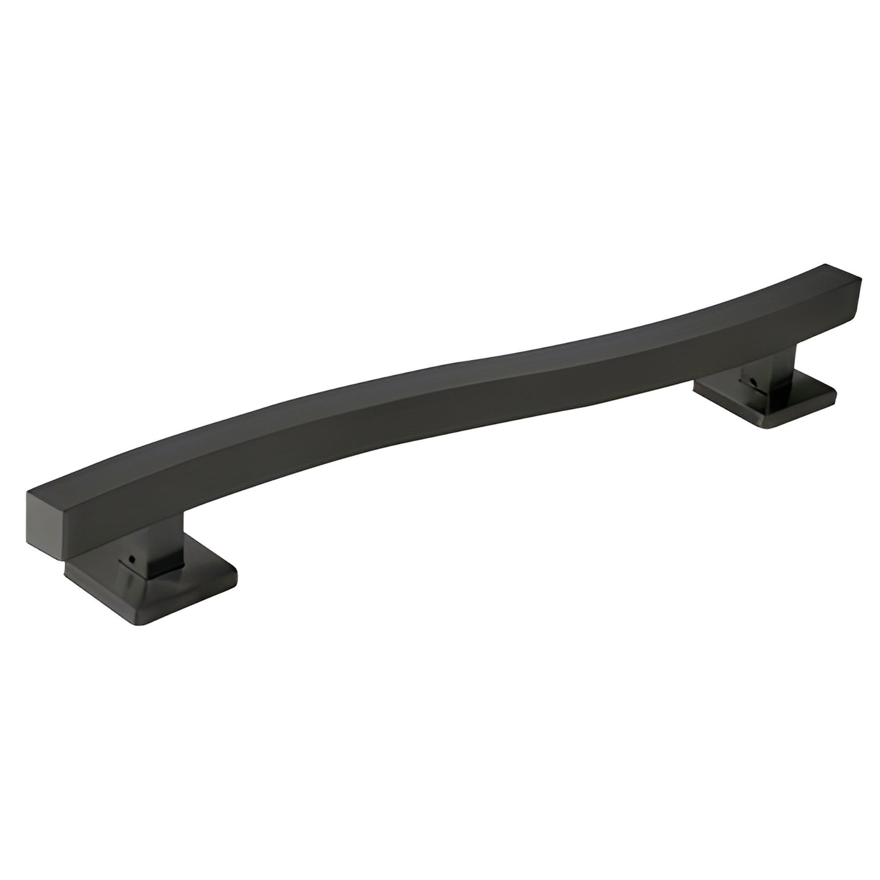 CRL Matte Black 'S' Square 24" Grab Bar