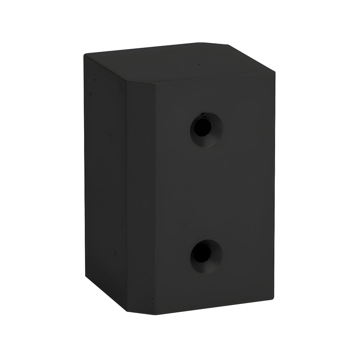 CRL Matte Black Surface Mount Strike Plate