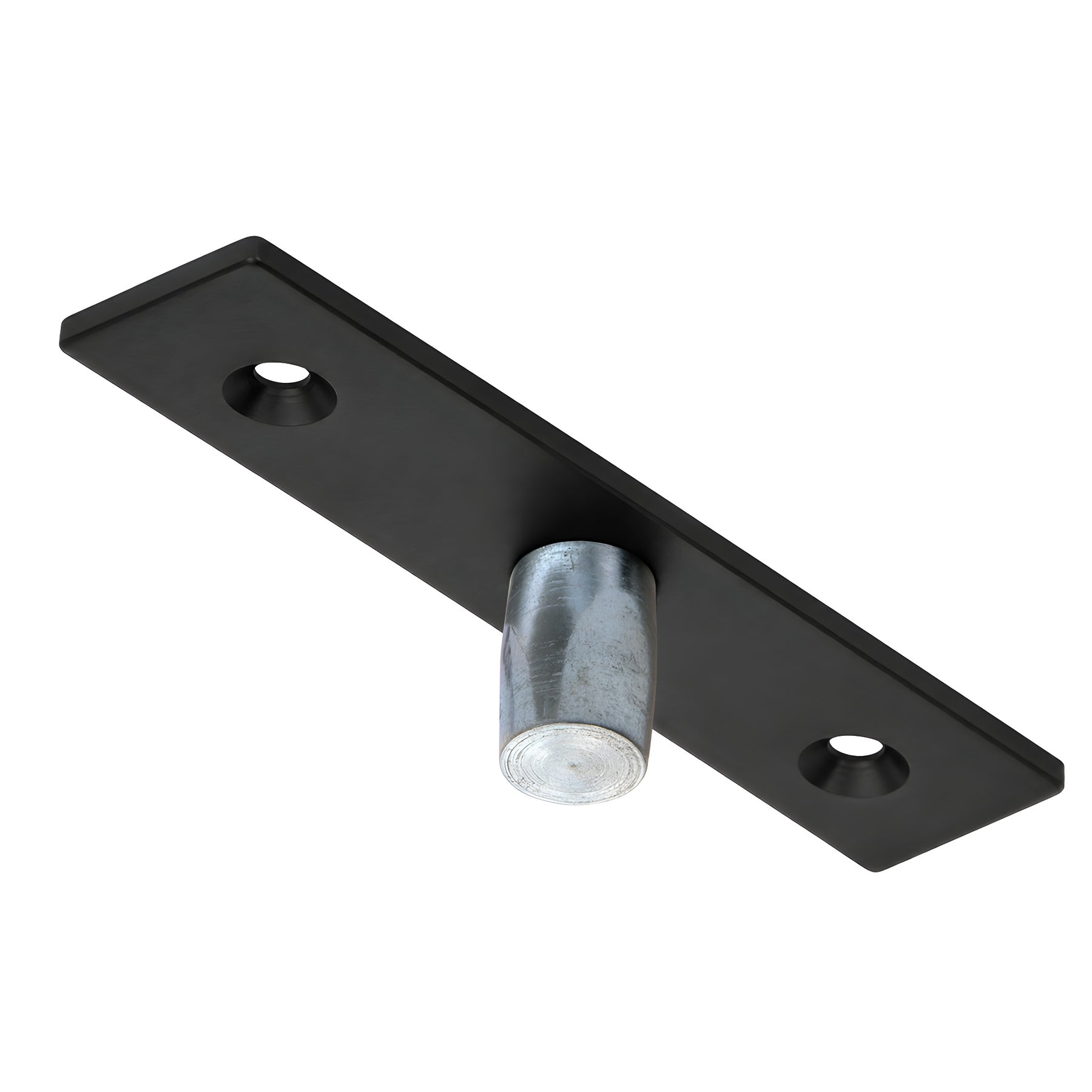 CRL Matte Black Top Center-Hung Free Swing Pivot