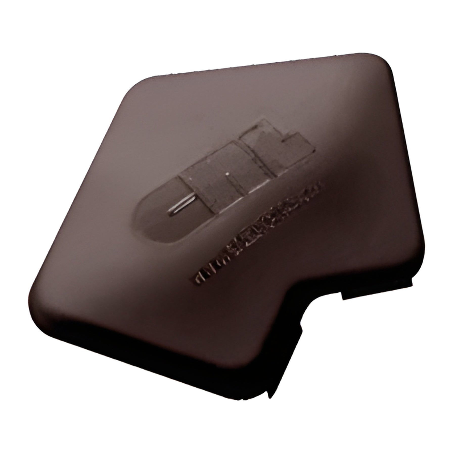 CRL Matte Bronze Rectangular AWS Post Cap for 135 Degree Center Post