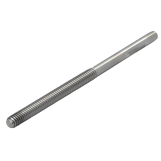 CRL Mill 316 Stainless Steel 4-1/2" Long Threaded Terminal for 3/16" Cable
