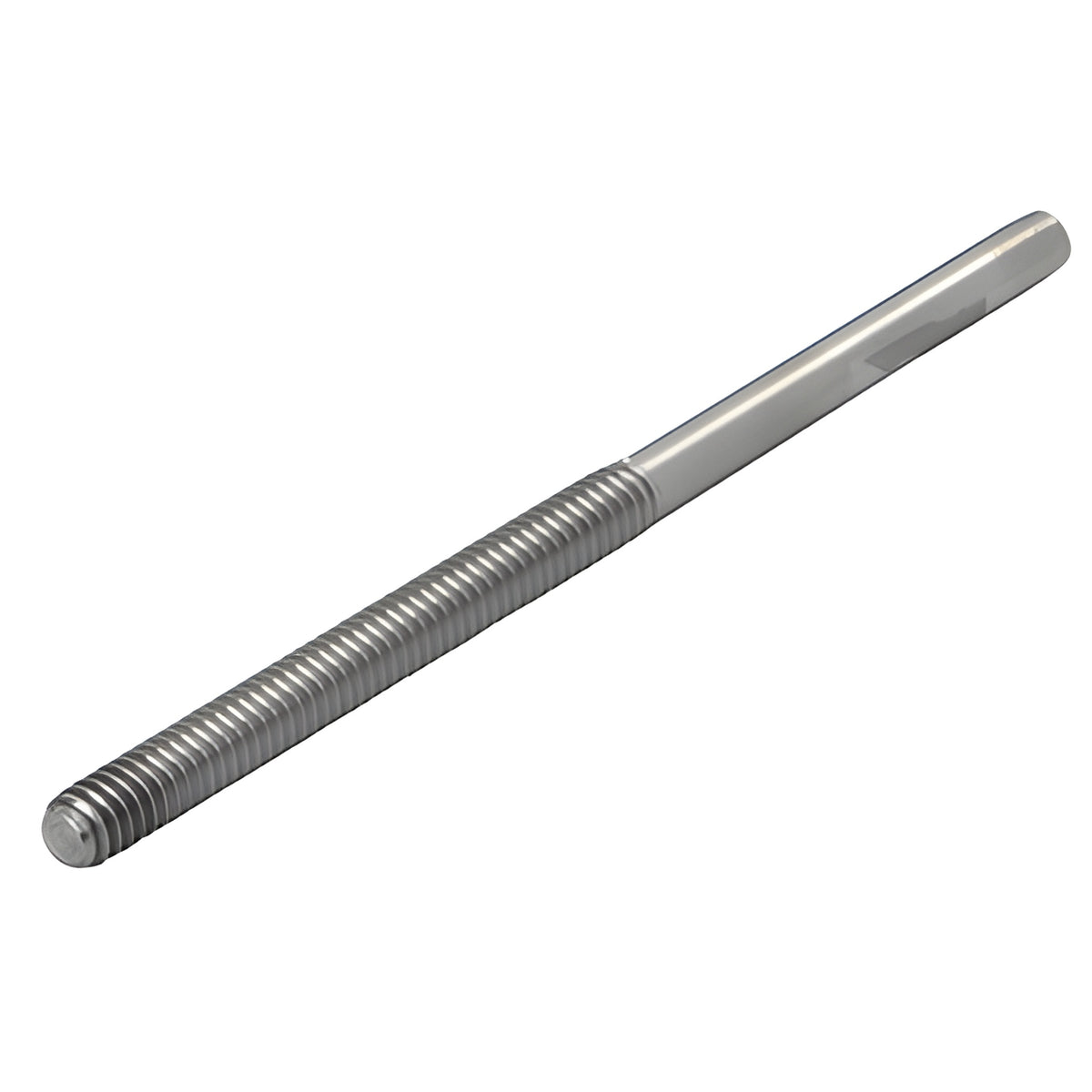 CRL Mill 316 Stainless Steel 4-1/2" Long Threaded Terminal for 3/16" Cable