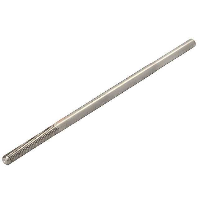 CRL Mill 316 Stainless Steel 7" Long Threaded Terminal for 1/8" Cable