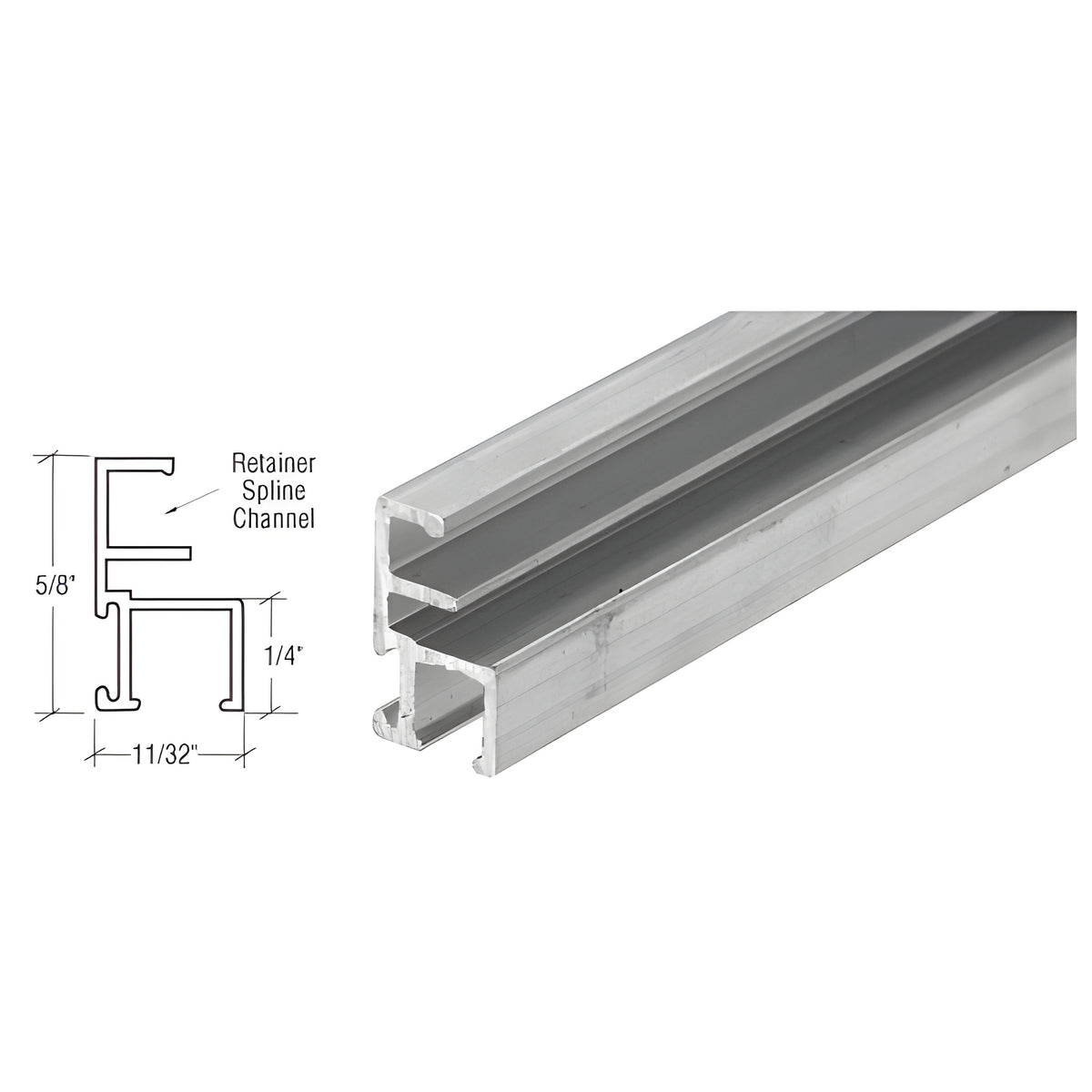 CRL Mill Triple Track Top and Side Screen Frame
