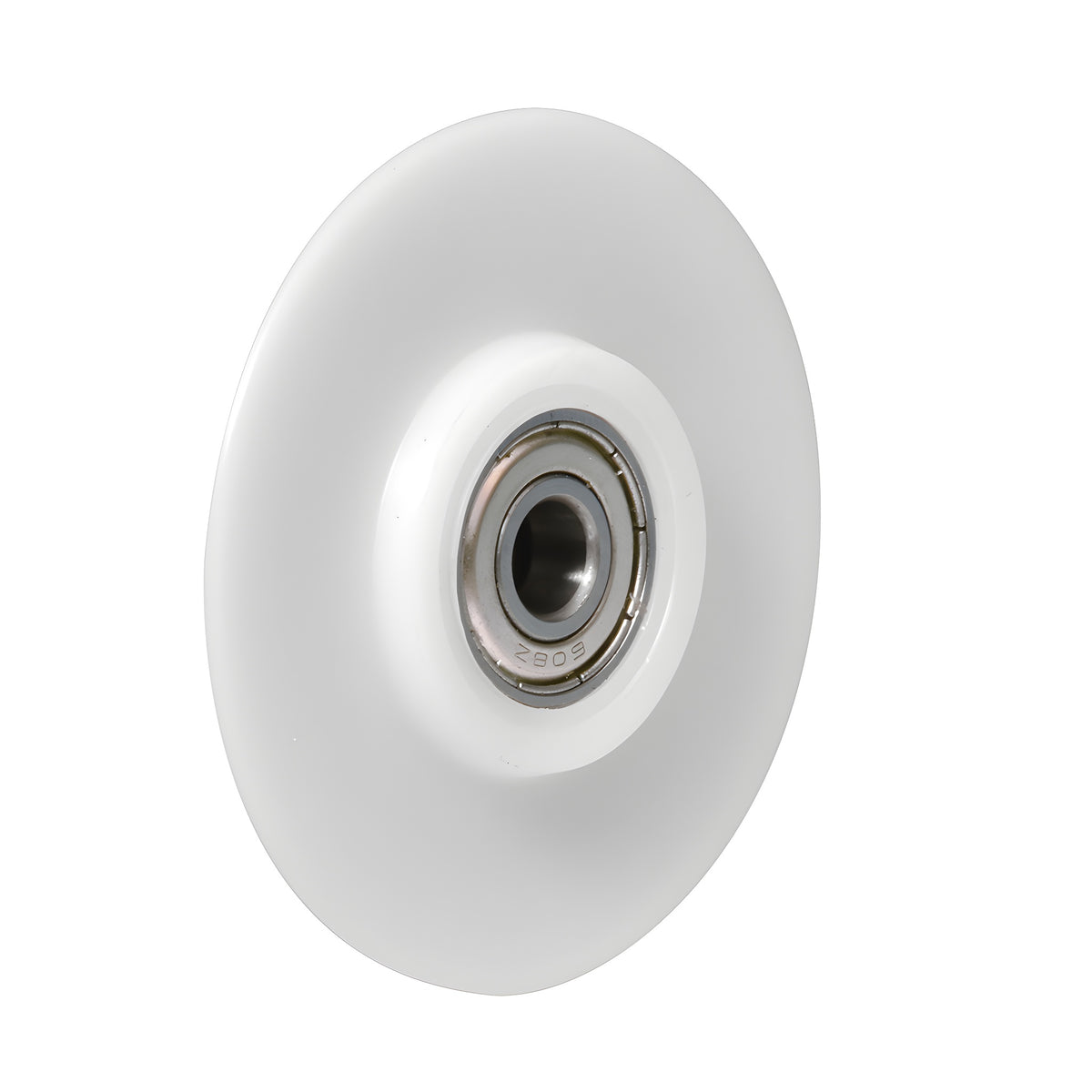 CRL Wide Fork Round Edge Nylon Replacement Wheel - 2-1/2" x 1/16"