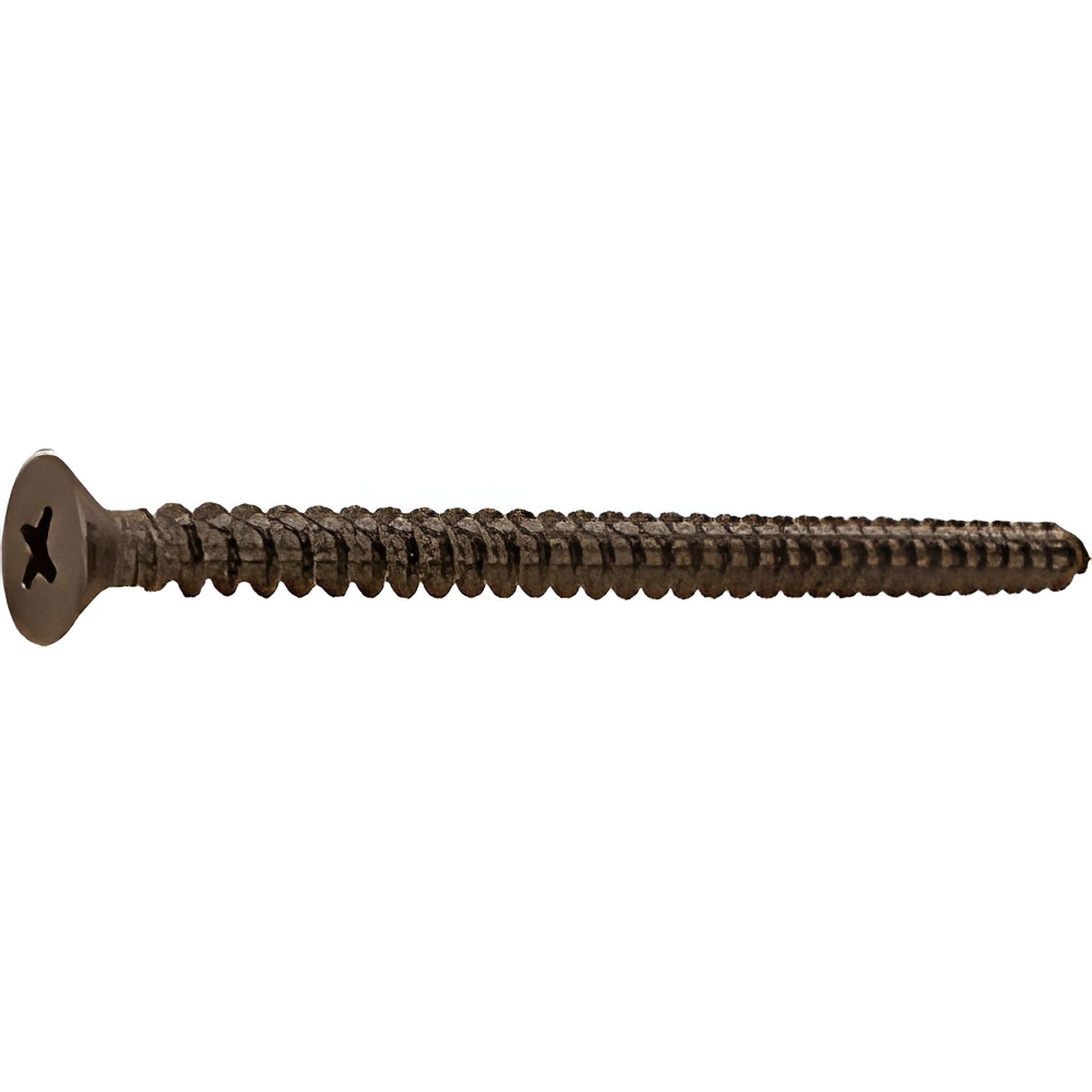 CRL Oil Rubbed Bronze 10 x 3" Wall Mounting Flat Head Phillips Sheet Metal Screws