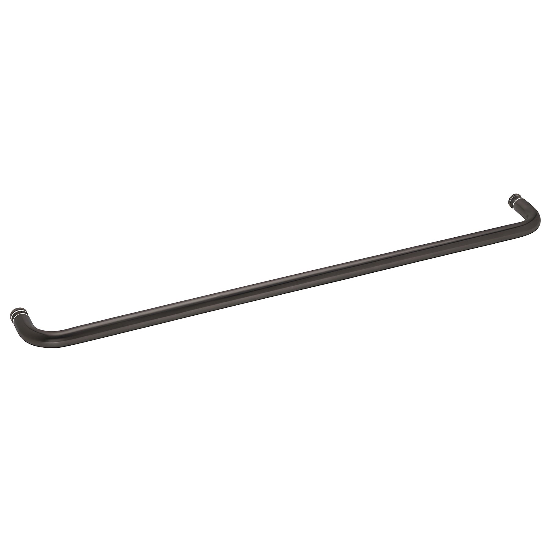 CRL Oil Rubbed Bronze 24" BM Series Single-Sided Towel Bar Without Metal Washers