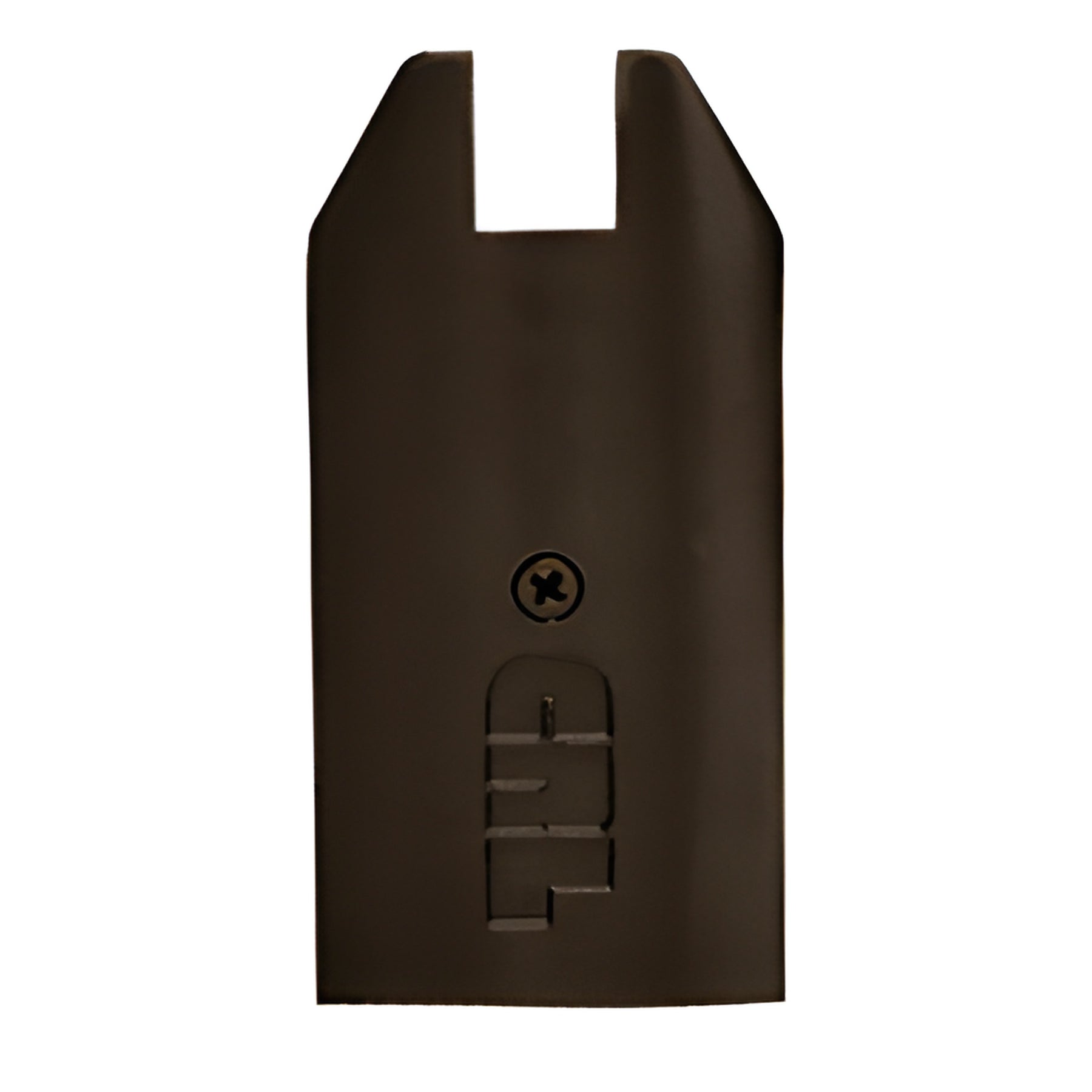 CRL Oil Rubbed Bronze 4" Tapered End Cap for Sidelite Rails