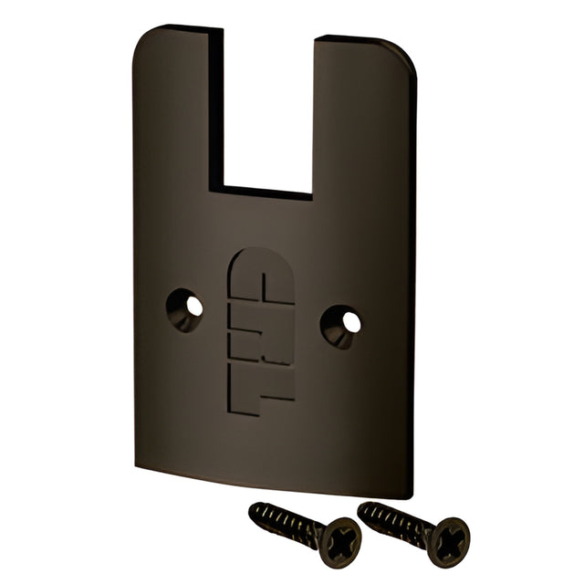 CRL Oil Rubbed Bronze Anodized Low Profile End Cap With Screws
