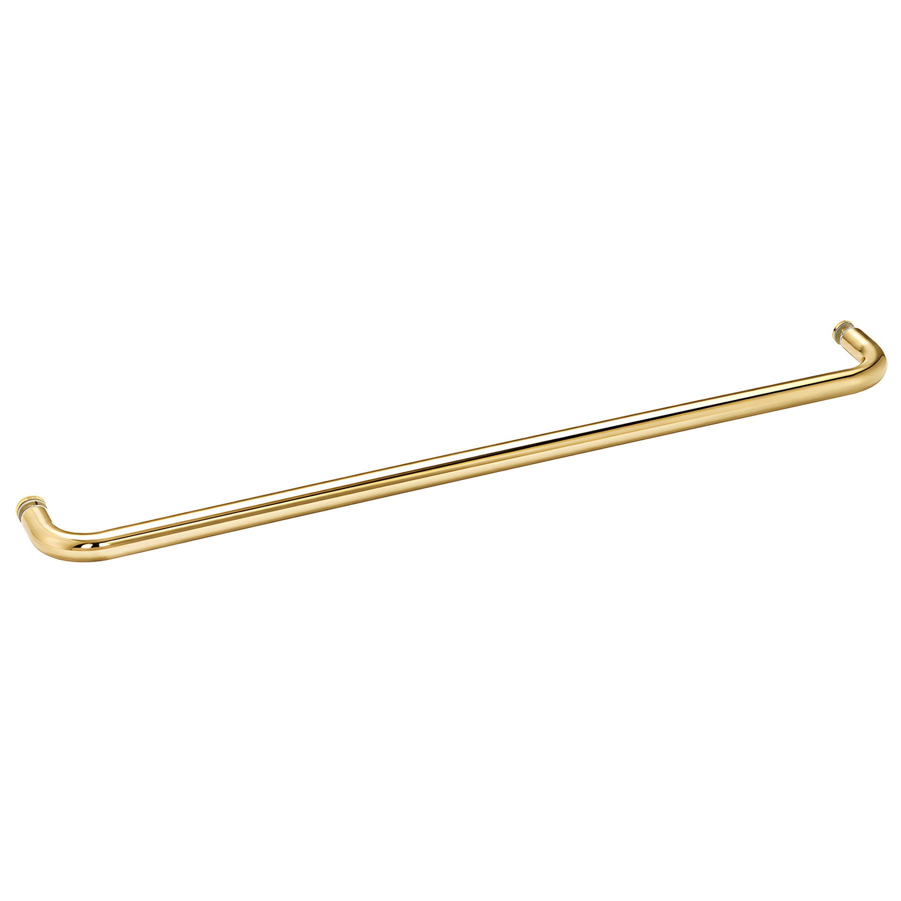 CRL Polished Brass 24" BM Series Single-Sided Towel Bar Without Metal Washers