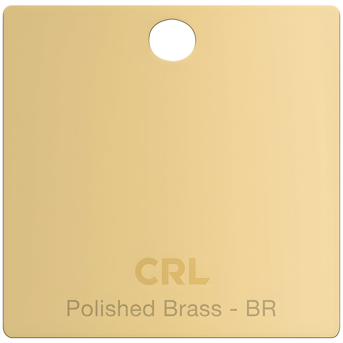 CRL Polished Brass Color Chip
