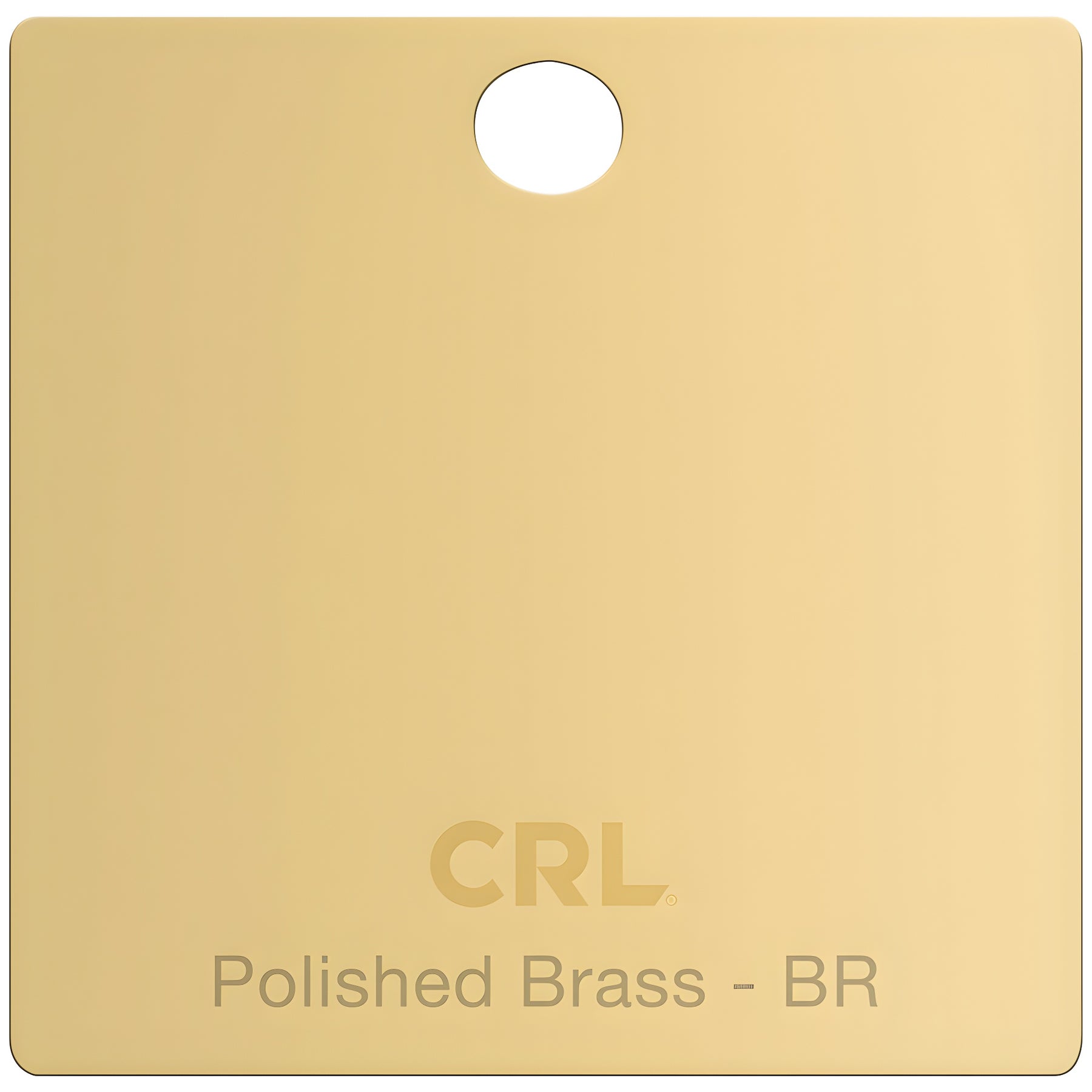 CRL Polished Brass Color Chip