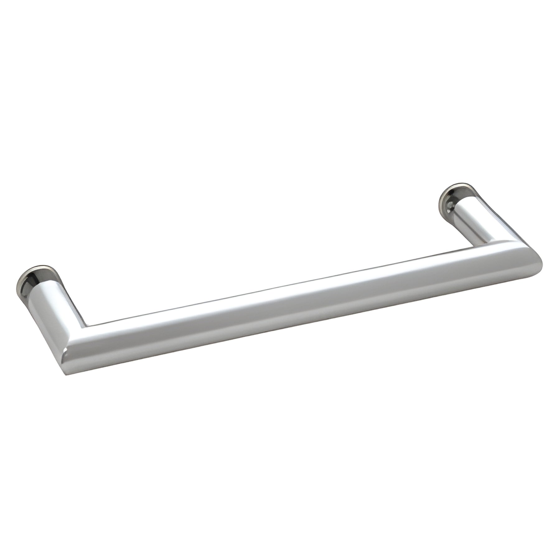 CRL Polished Chrome 18" MT Series Round Tubing Mitered Corner Single-Sided Towel Bar