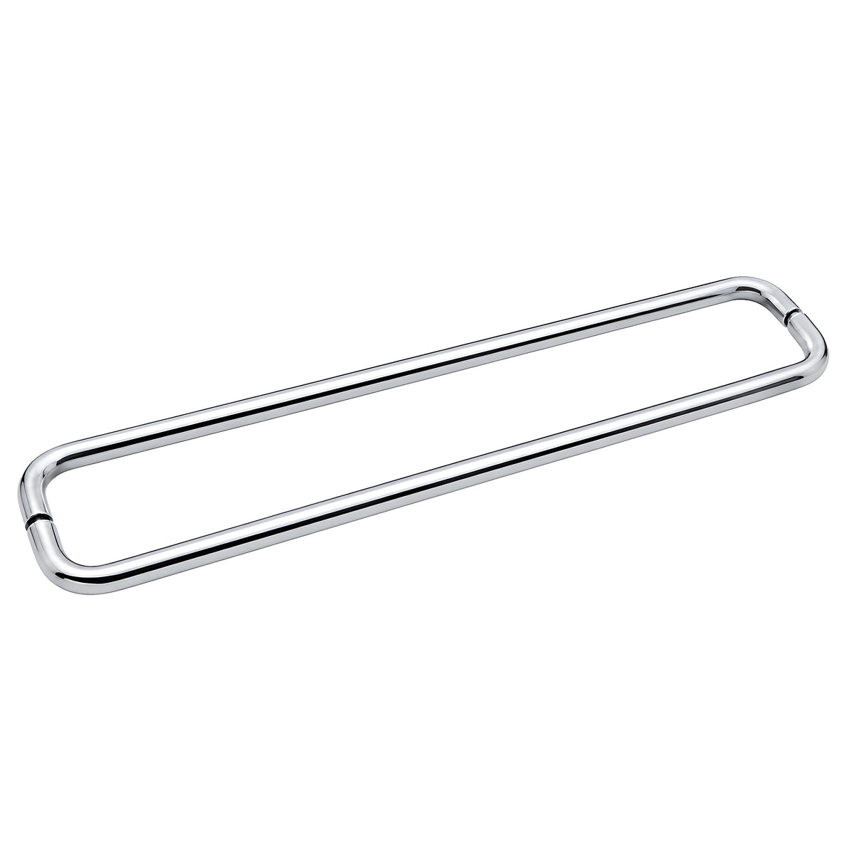 CRL Polished Chrome 24" BM Series Back-to-Back Towel Bar Without Metal Washers